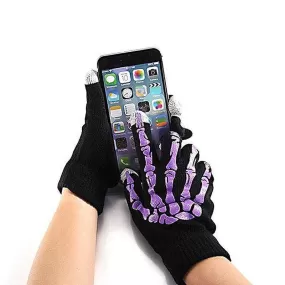 Men's Skeleton  Touch Screen Compatible Gloves