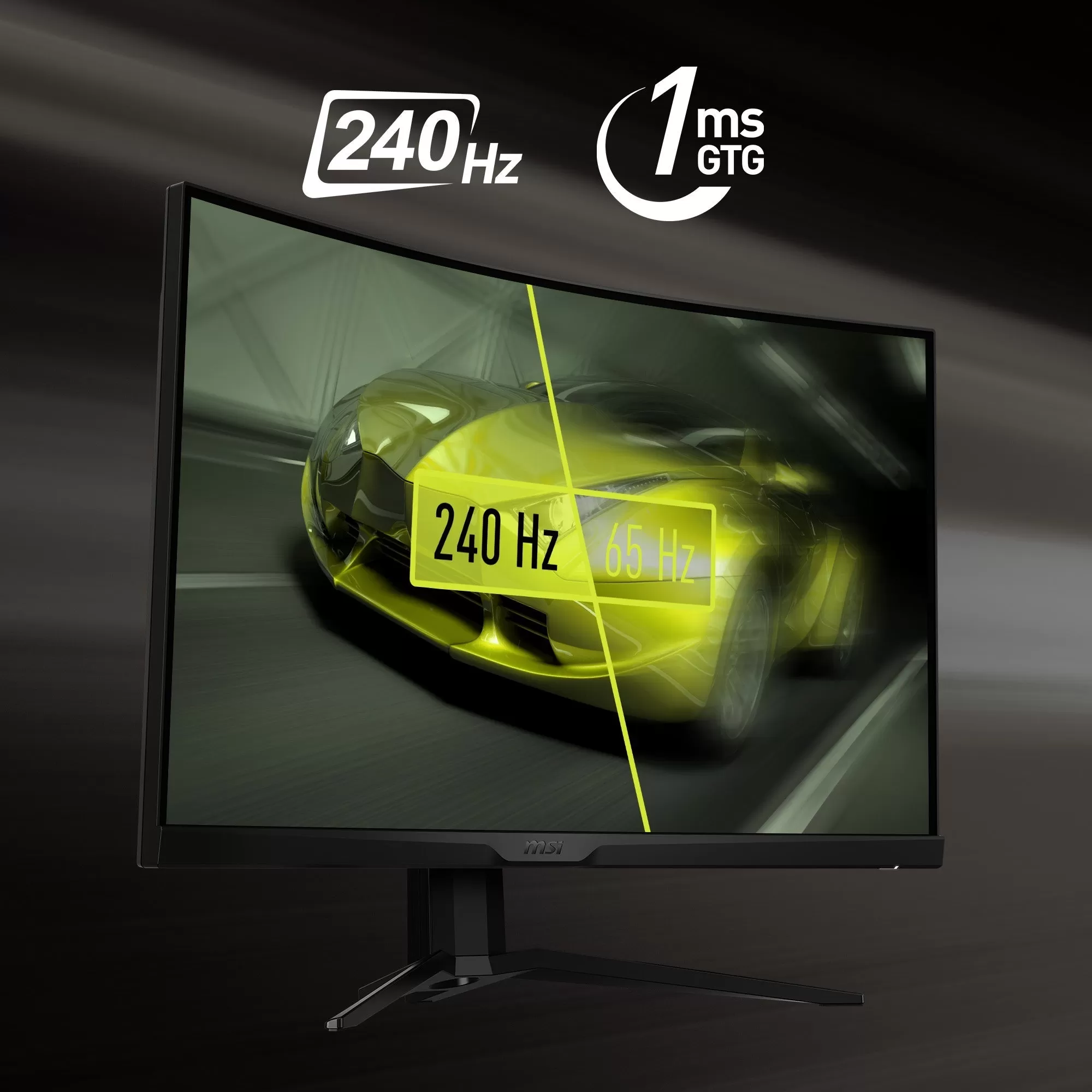 MSI Incent MAG 325CQRXFDE | MSI eSport Gaming Monitor