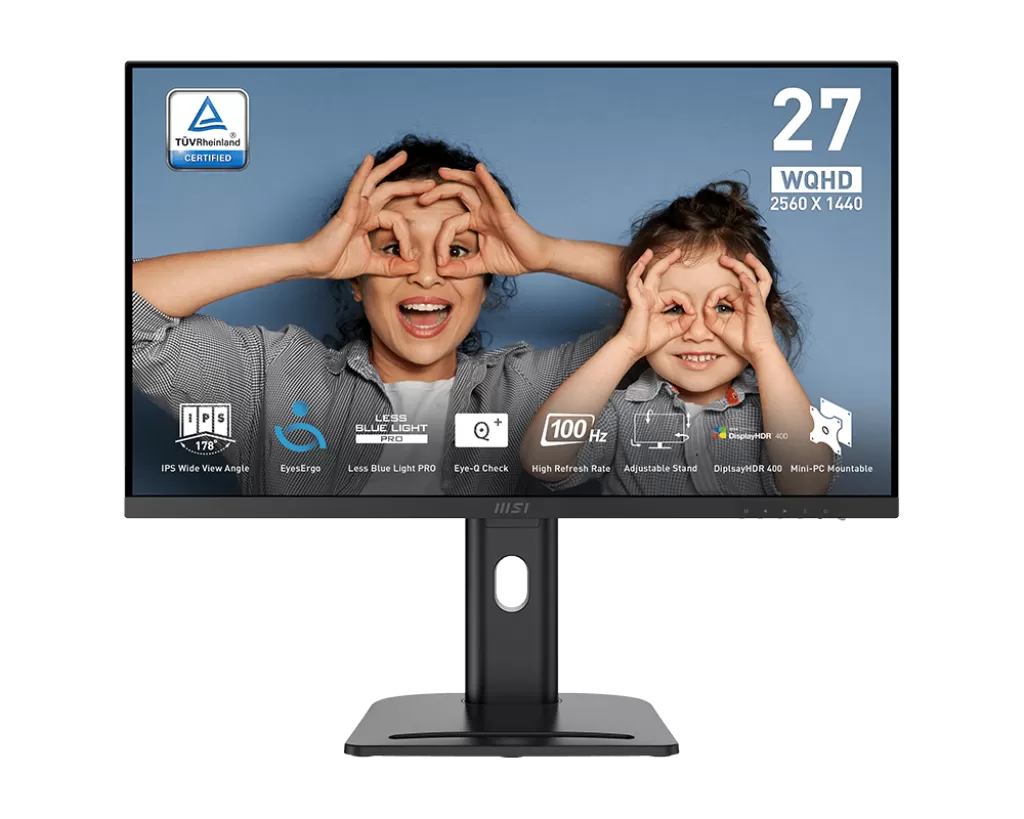 MSI Incent PRO MP273QPDE E2 | MSI PRO Monitor