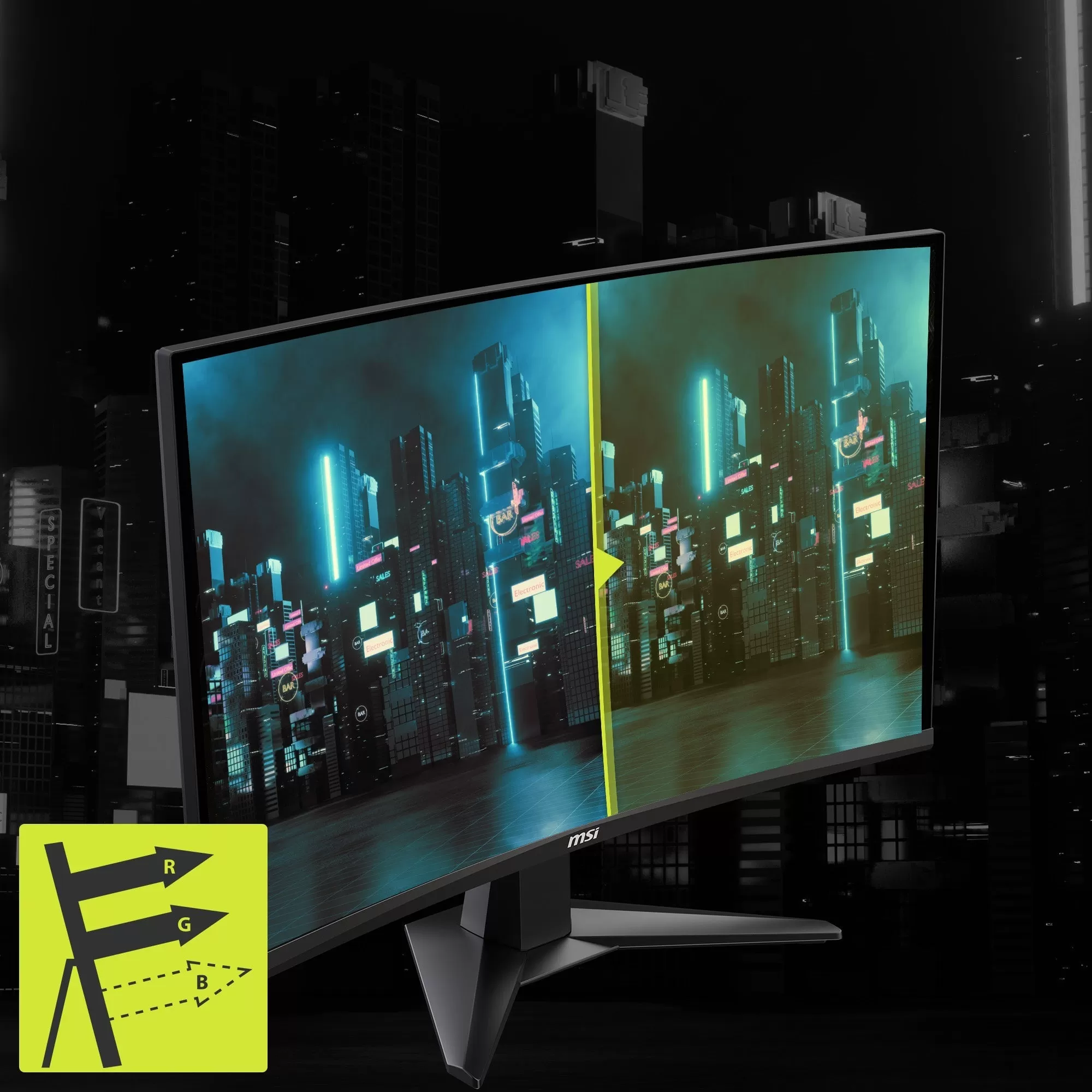 MSI Vodafone MAG 27CQ6FDE | MSI eSport Gaming Monitor