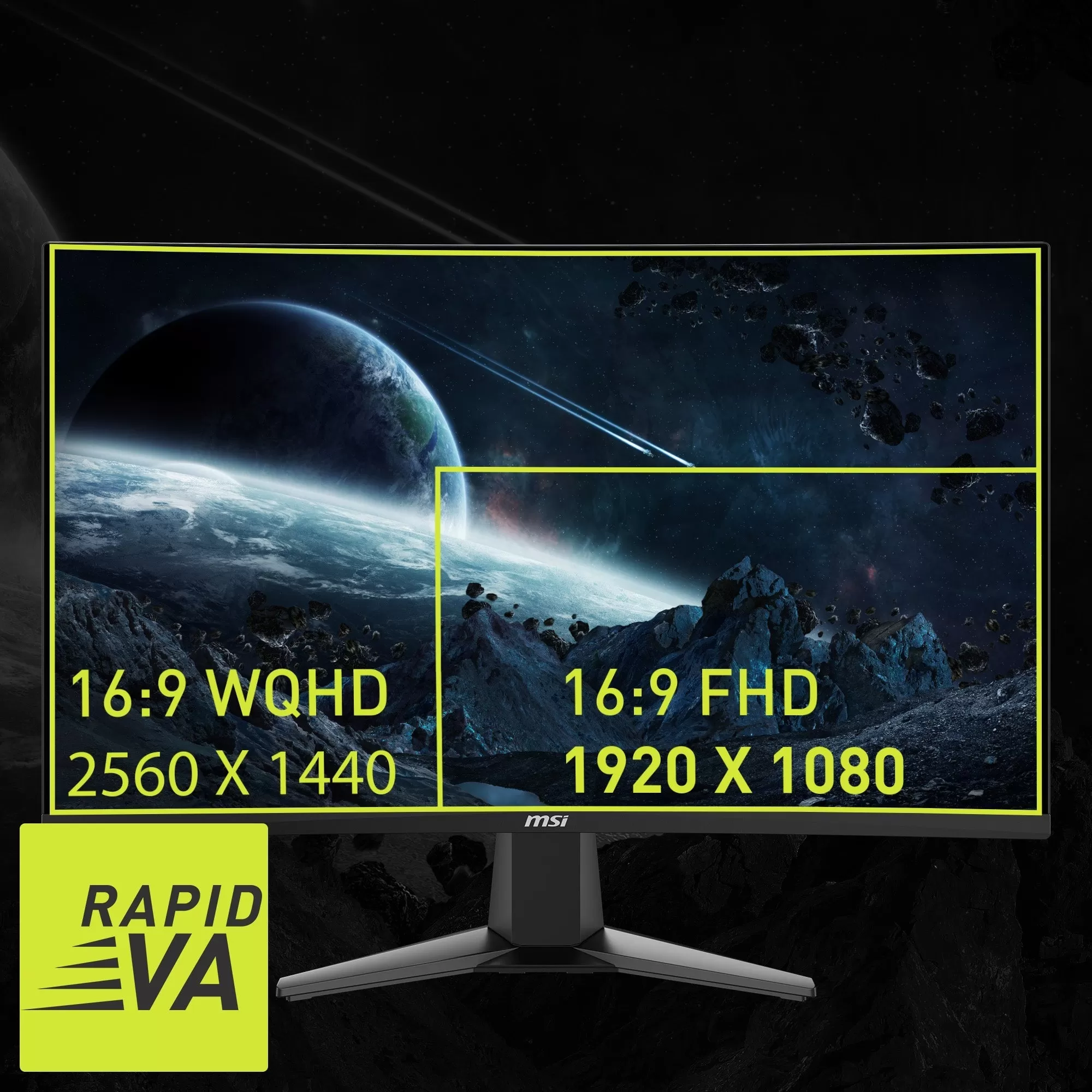 MSI Vodafone MAG 27CQ6FDE | MSI eSport Gaming Monitor