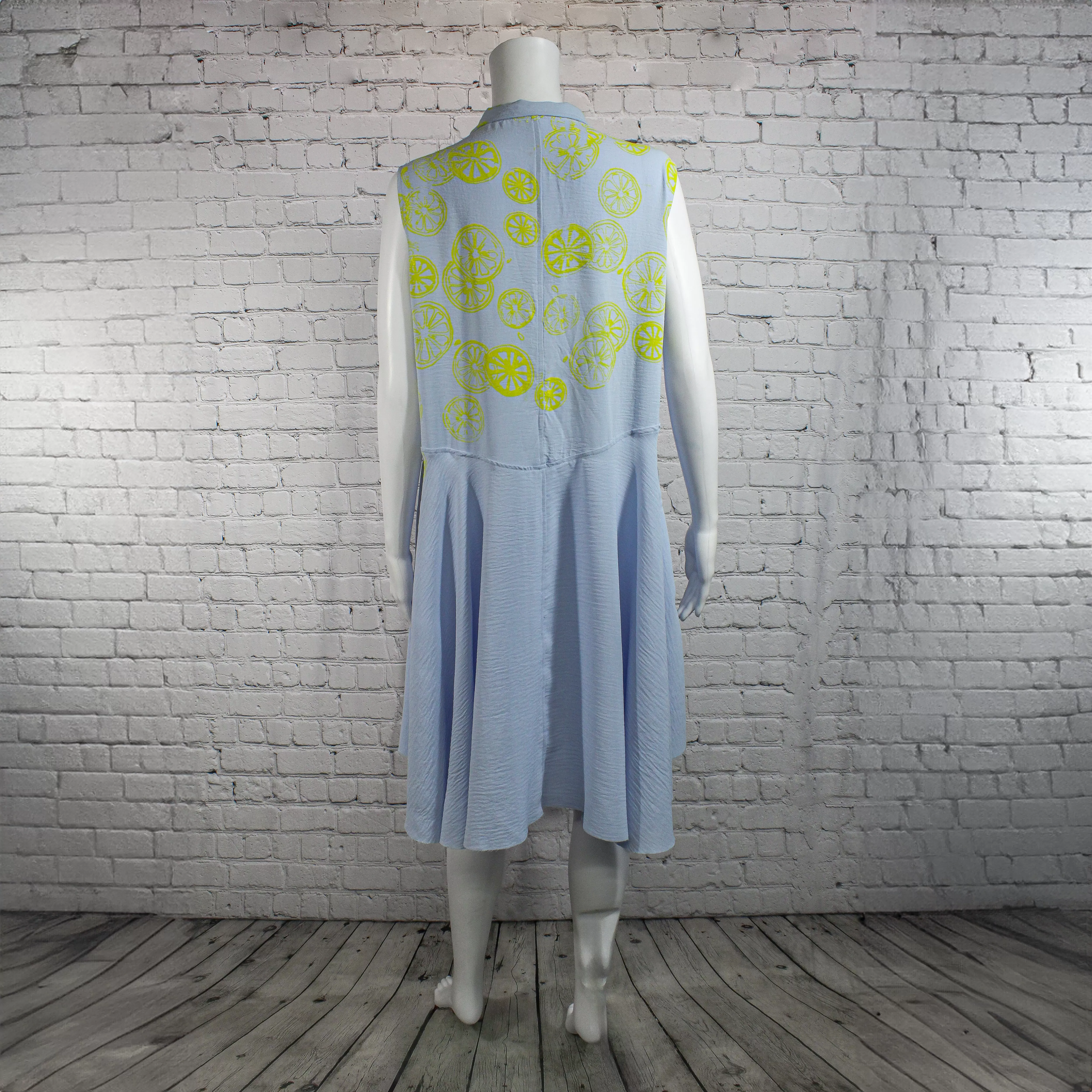 NEW! Peppy Dress in Blue Citrus by Paper Temples