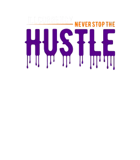 Nike Air Max Plus OG Voltage Purple | illcurrency Black T-Shirt (Never stop the hustle)