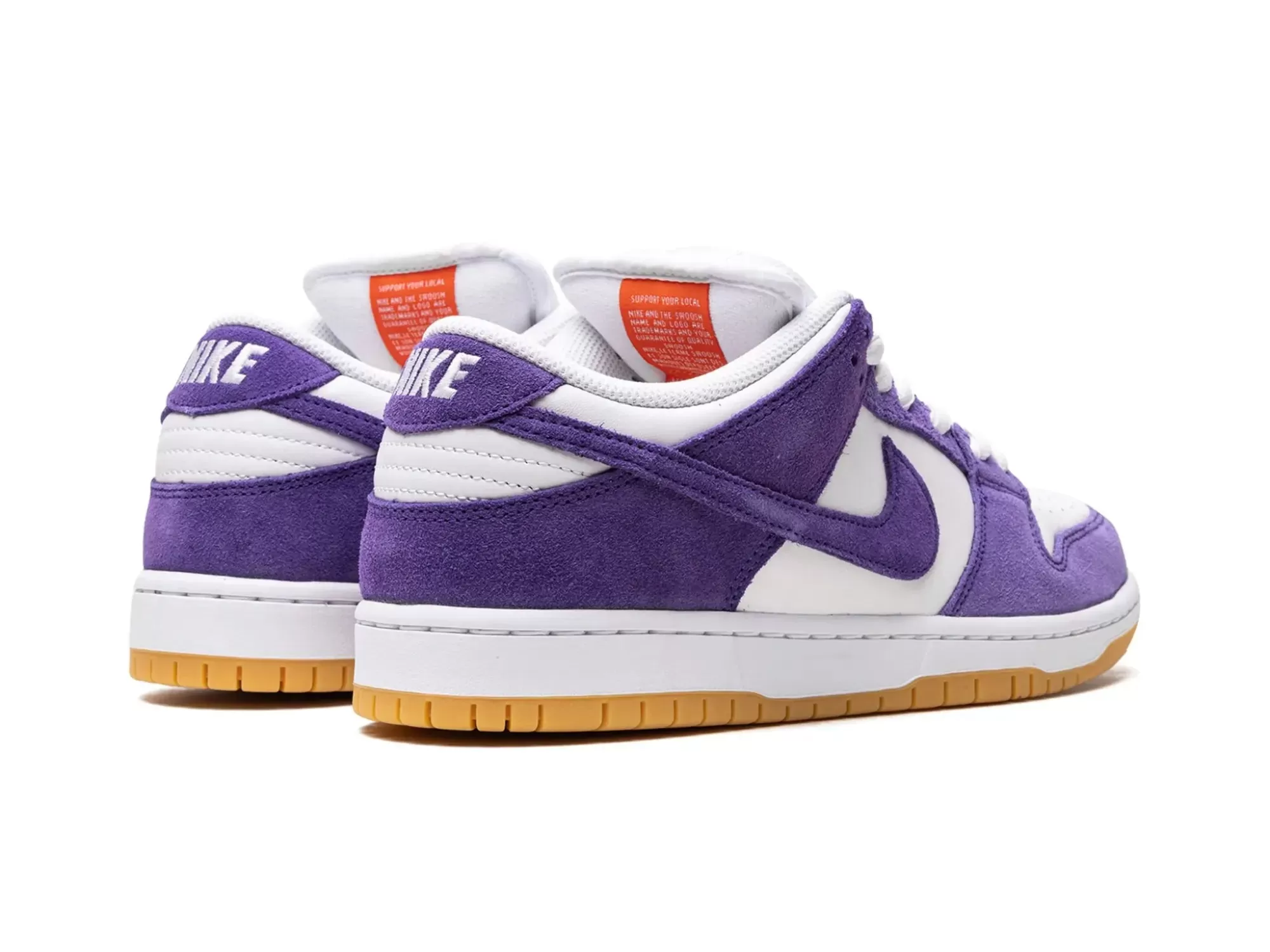 Nike SB Dunk Low Pro ISO "Orange Label Court Purple"