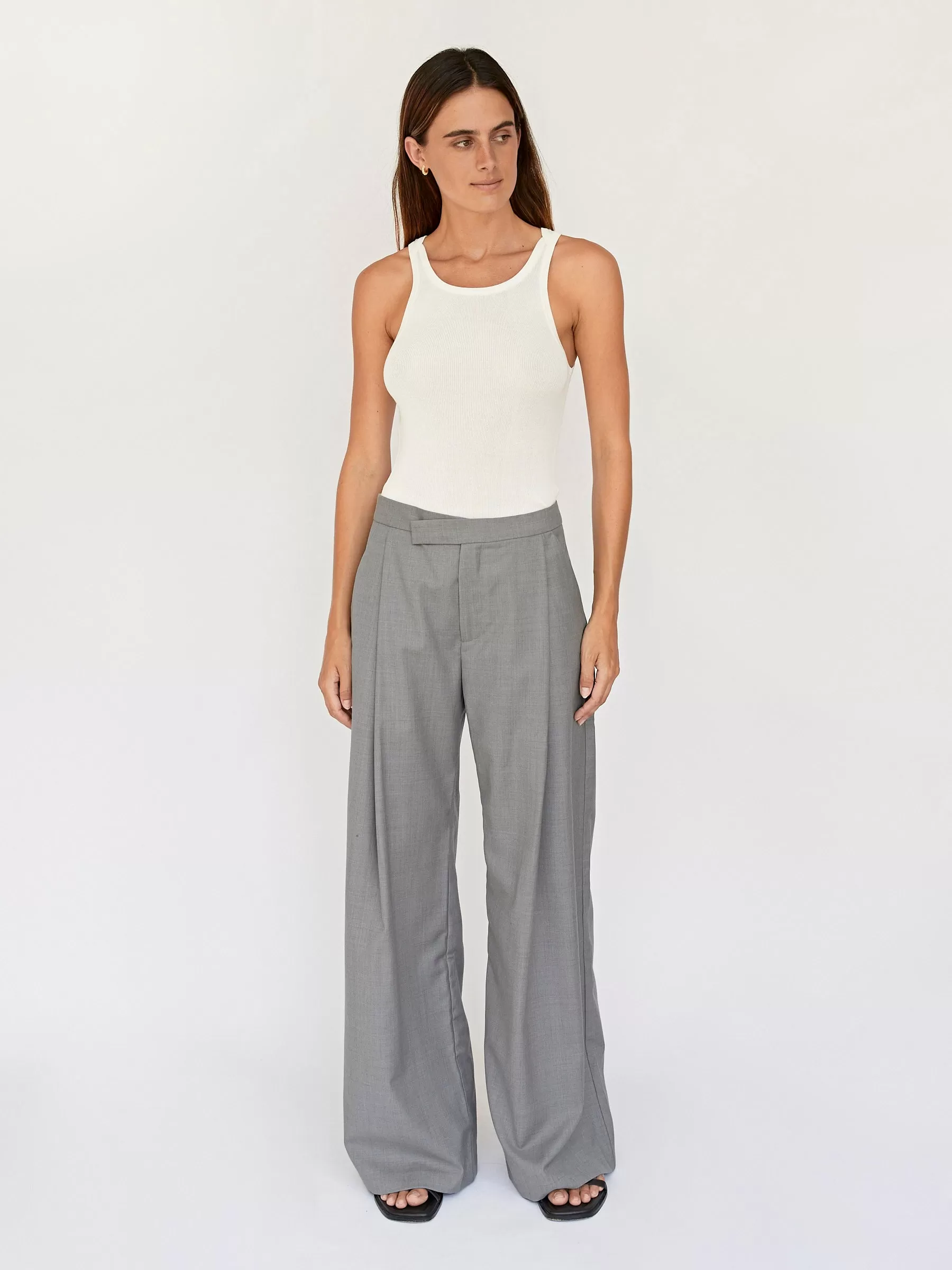 Overlap Waist Trouser