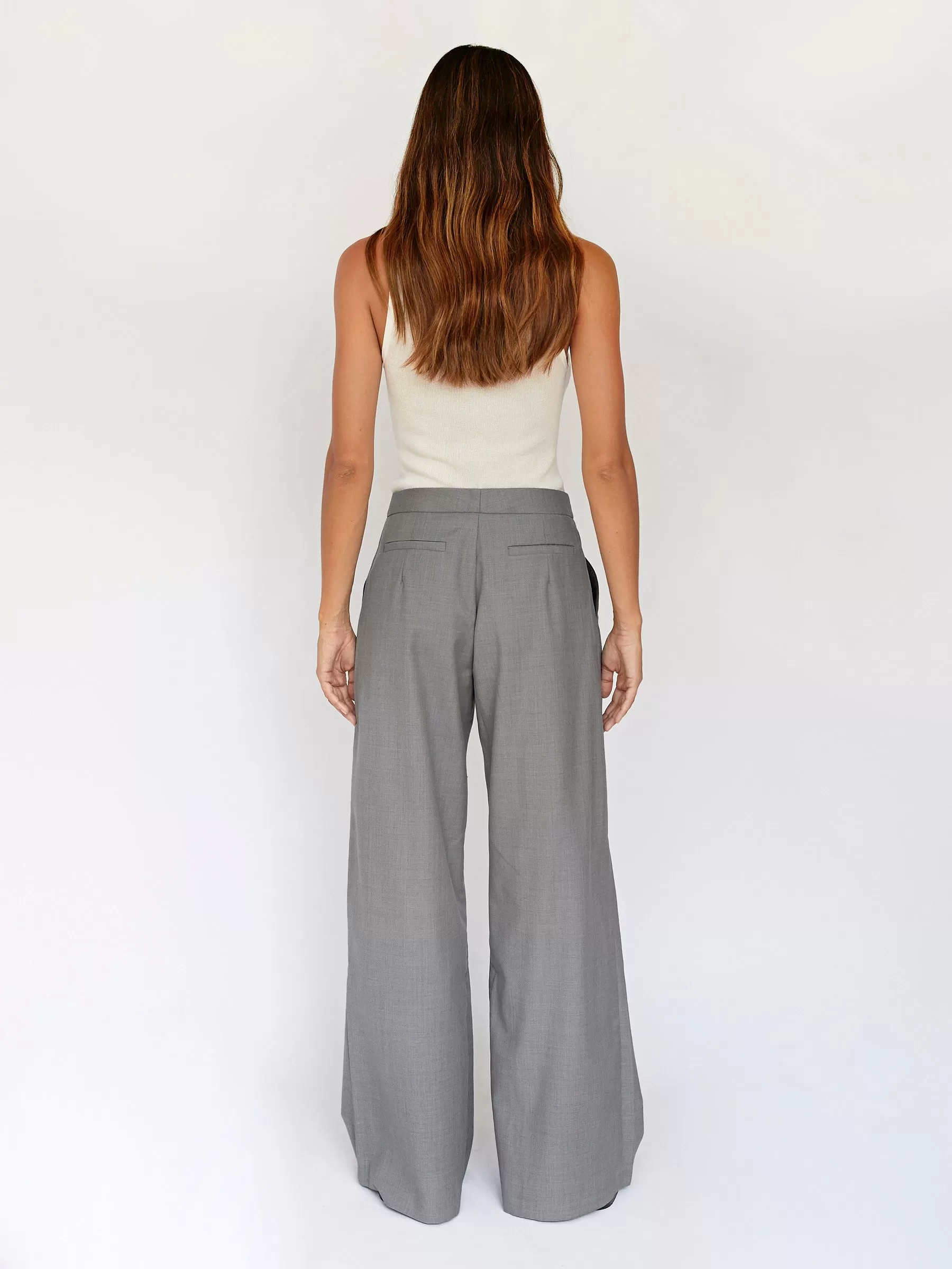 Overlap Waist Trouser