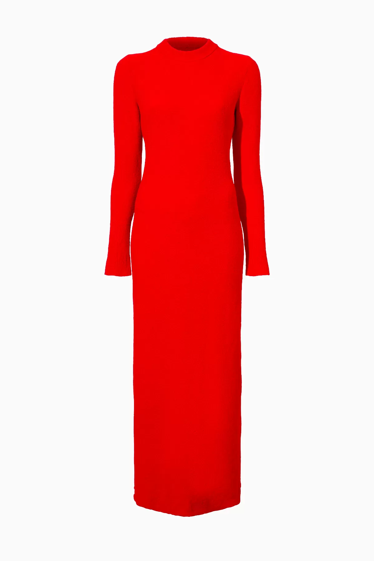 Proenza Schouler Lara Boucle Knit Dress - Red