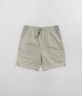 Purple Mountain Observatory Blocked Climbing Shorts - Grey Teal