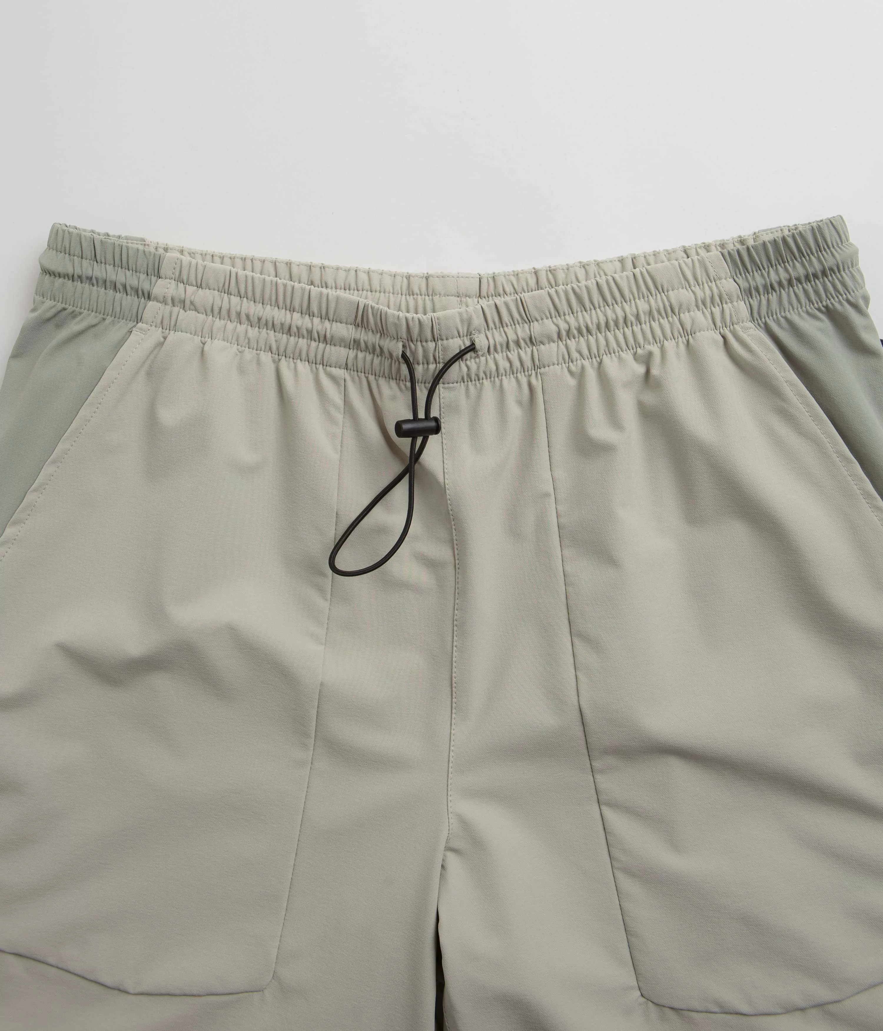 Purple Mountain Observatory Blocked Climbing Shorts - Grey Teal