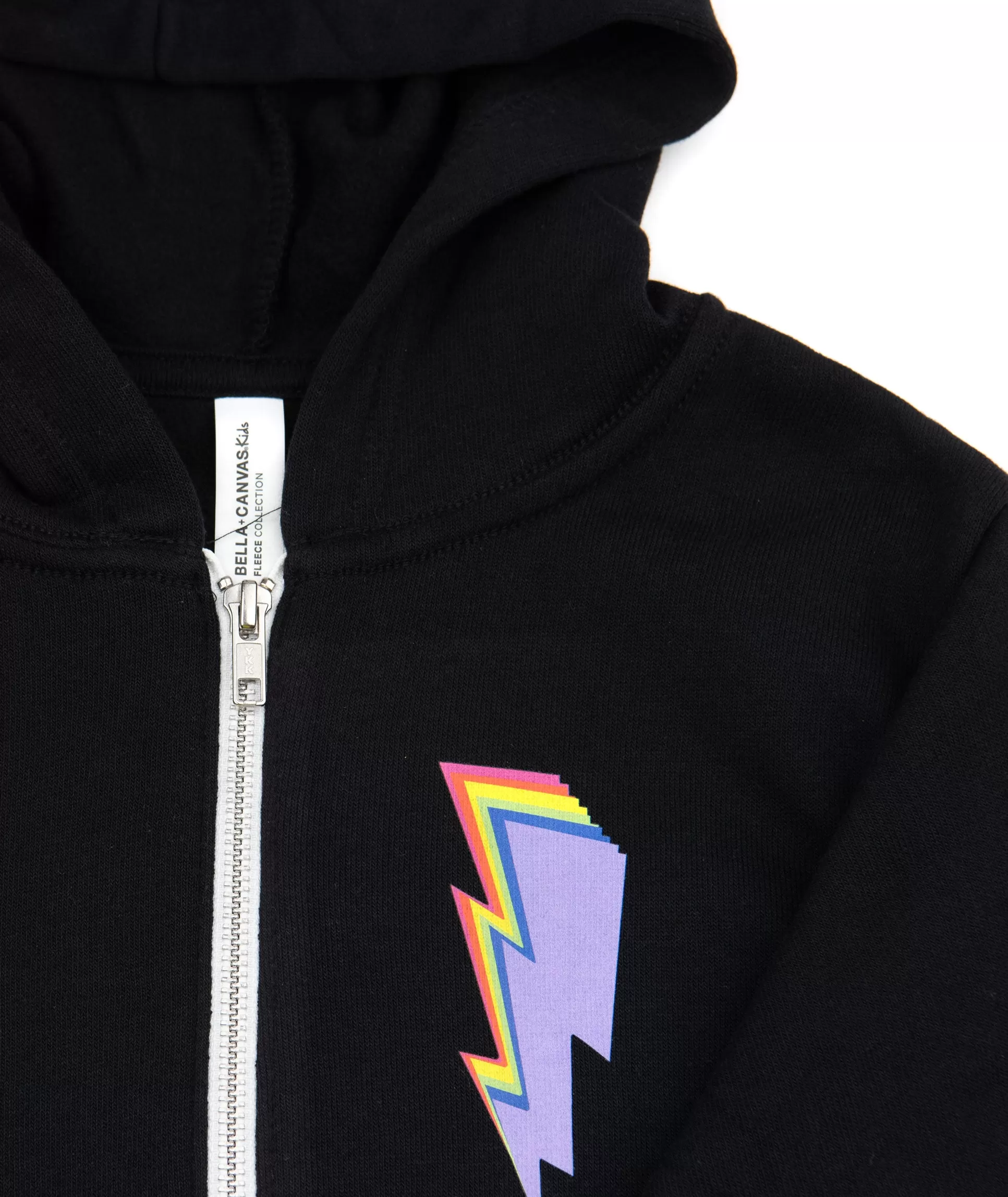 Rainbow Bolt Camp Zip Hoodie