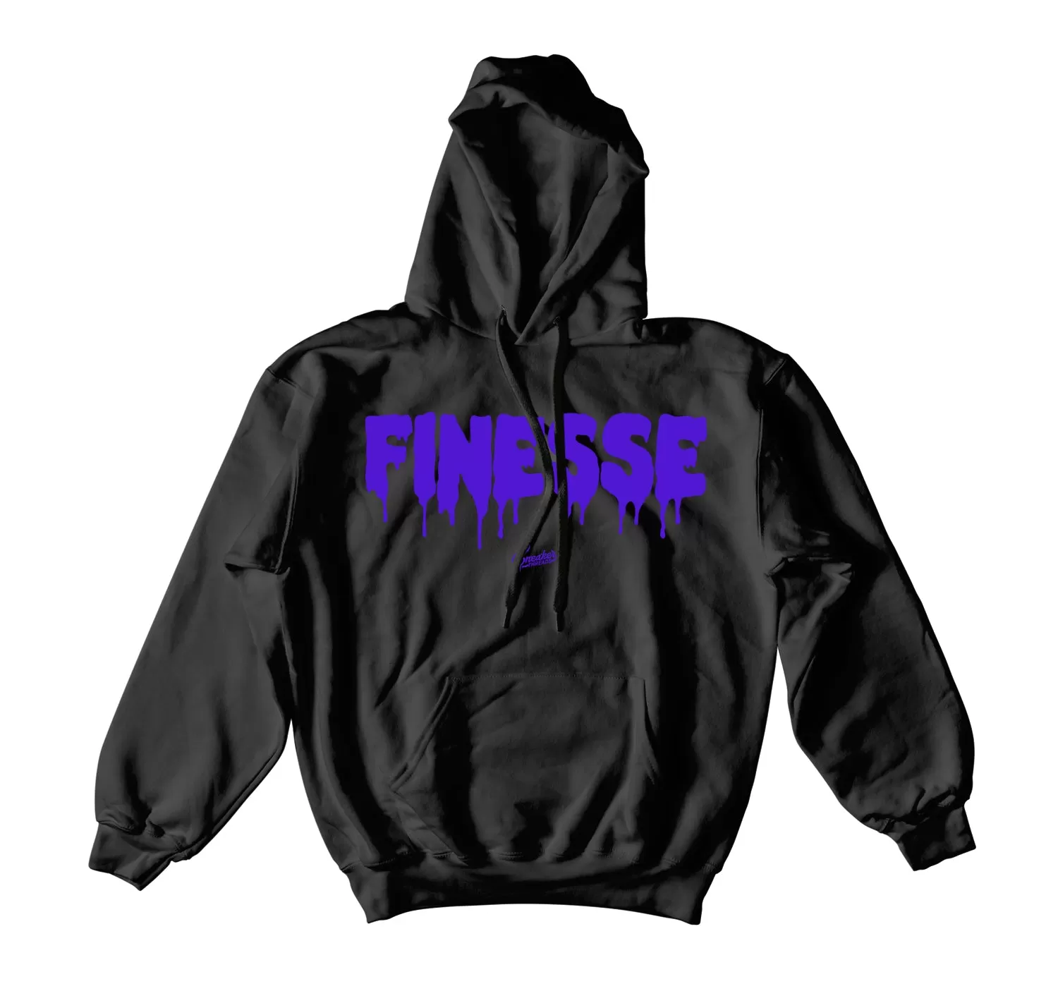 Retro 13 Court Purple Hoody - Finesse - Black