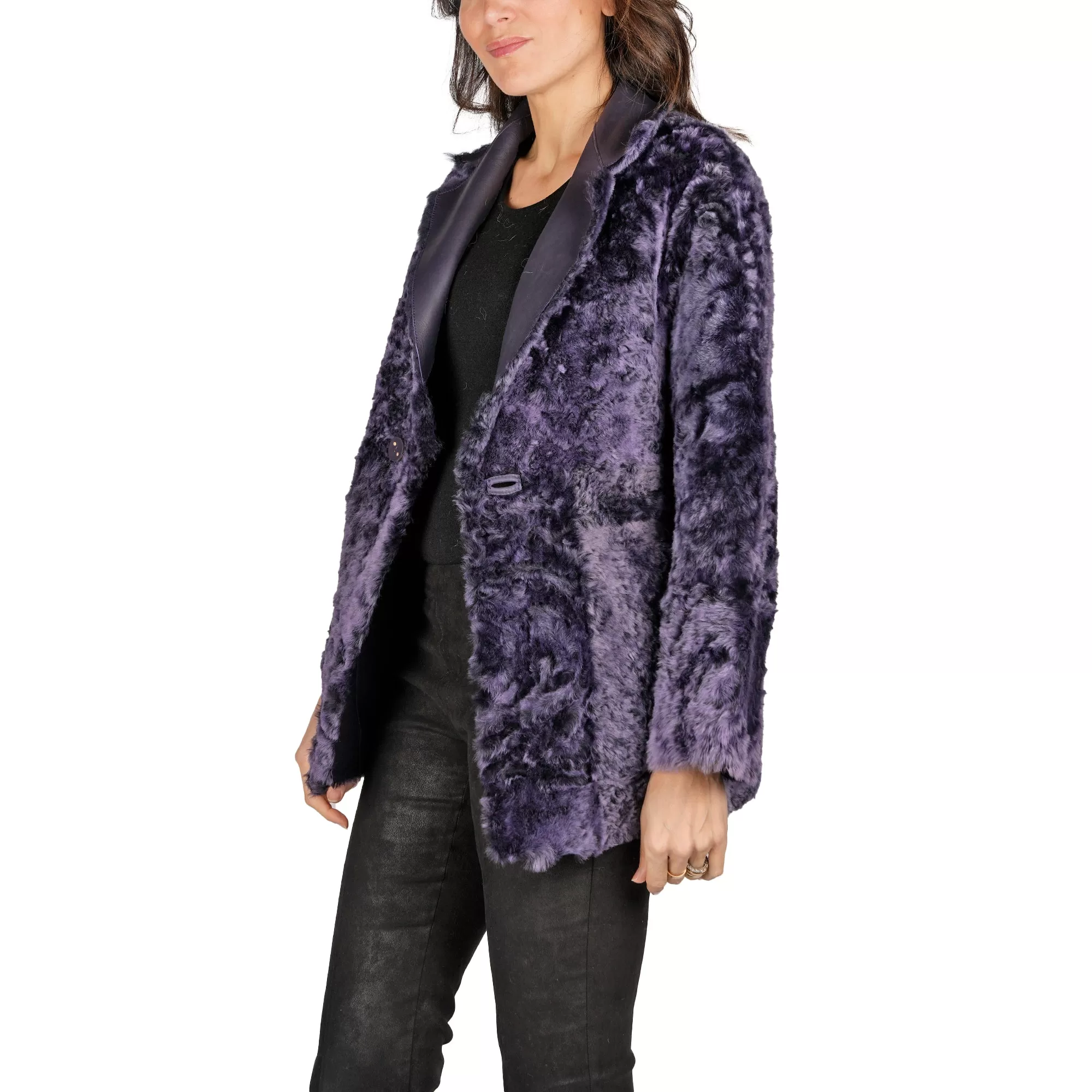 Reversible Blazer Coat Pacaja Purple