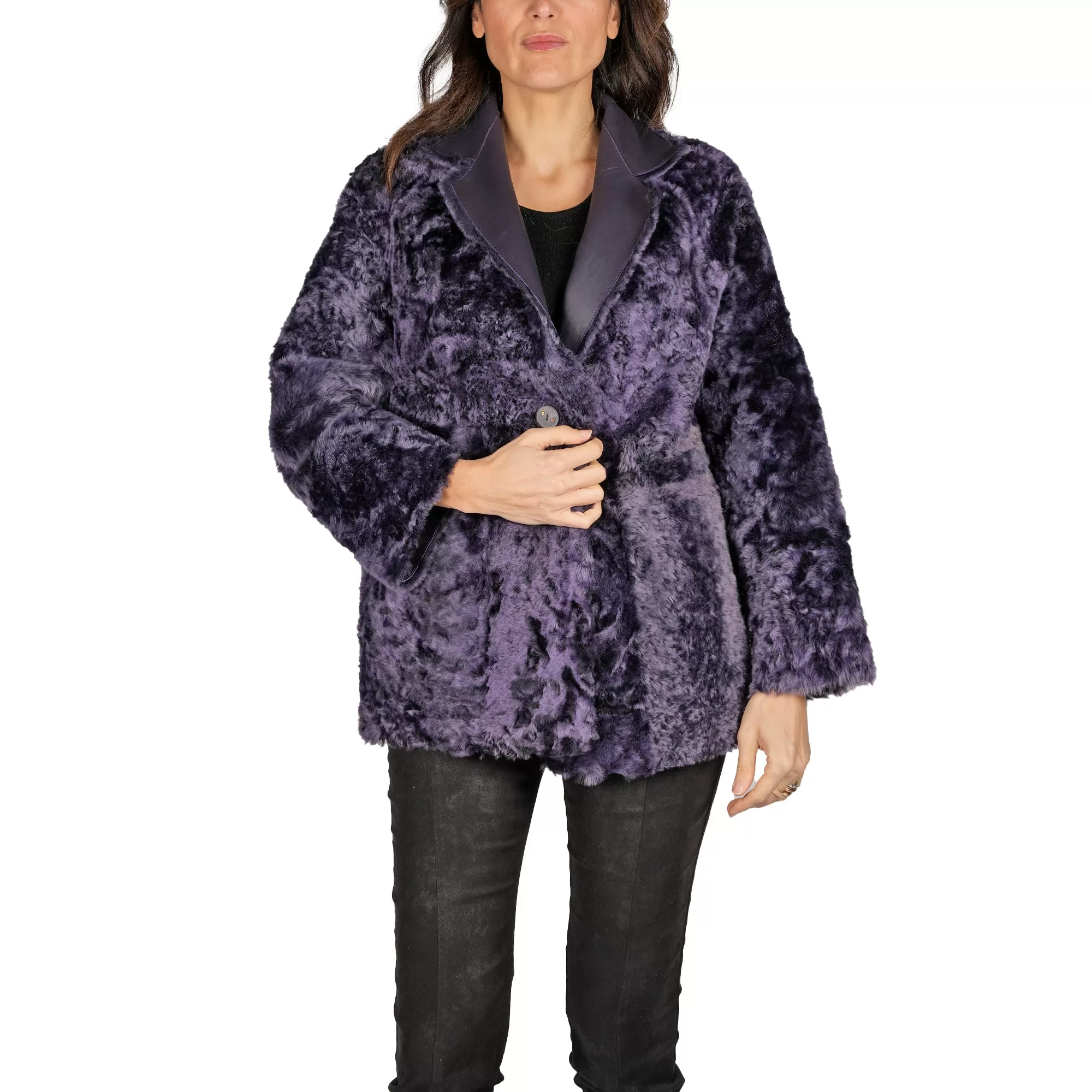 Reversible Blazer Coat Pacaja Purple