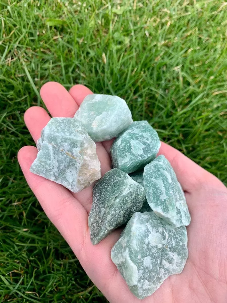 Rough Green Aventurine