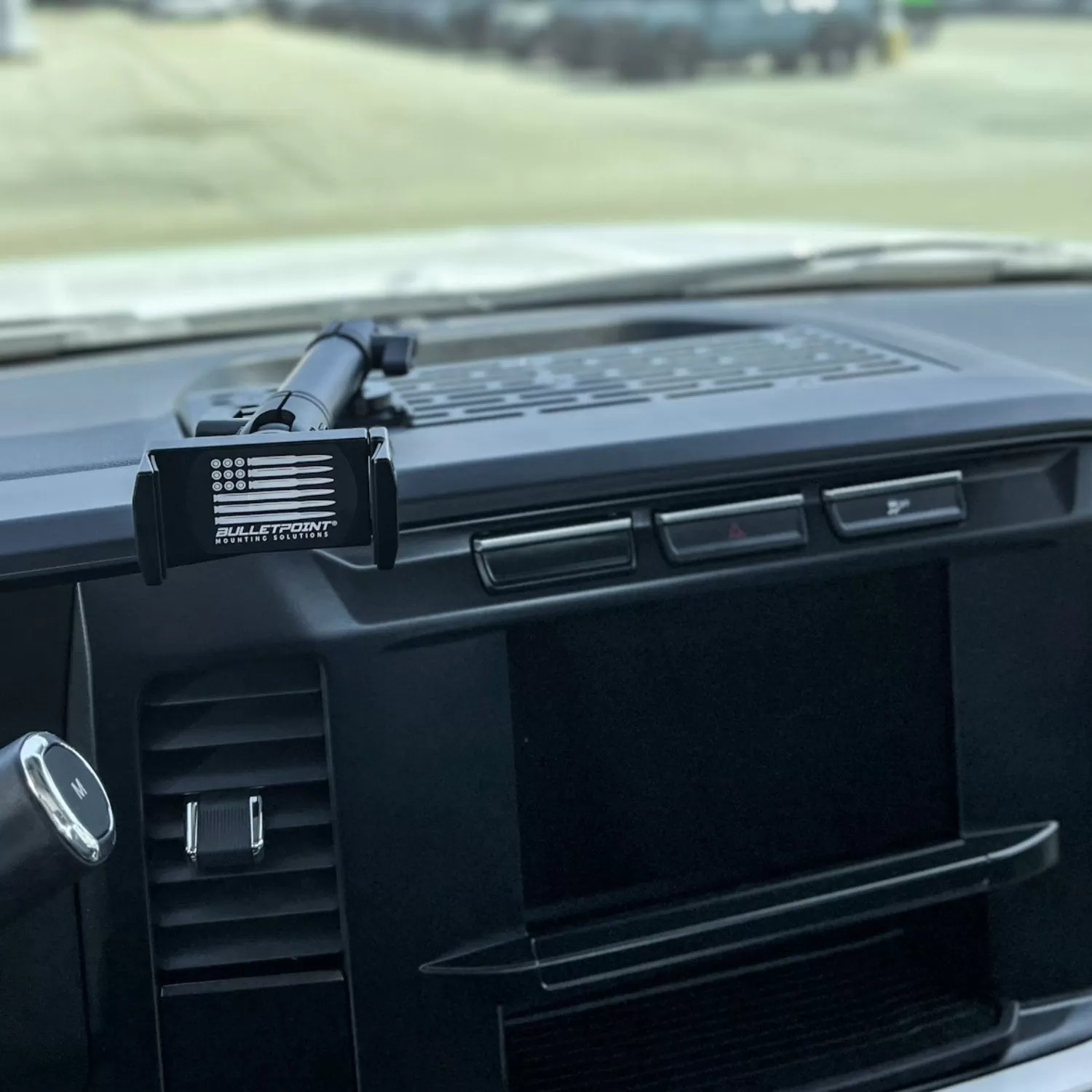 RubiGrid® 2023  Ford Super Duty Dash Mount Phone   Device Holder