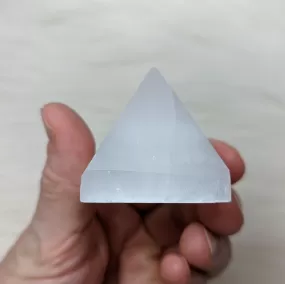 Selenite Pyramid~ The Stone of Accessing Angelic Realms!