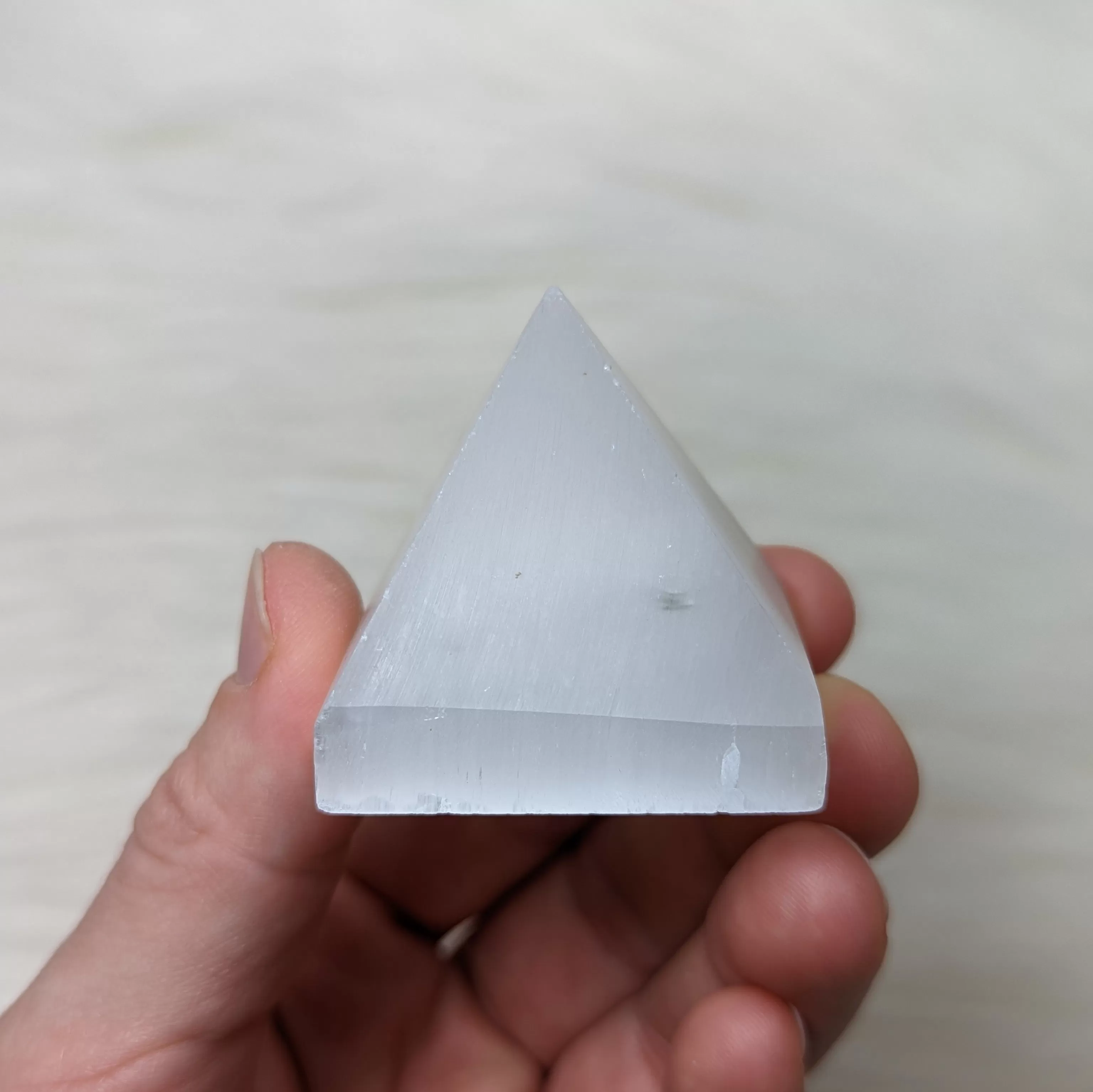 Selenite Pyramid~ The Stone of Accessing Angelic Realms!