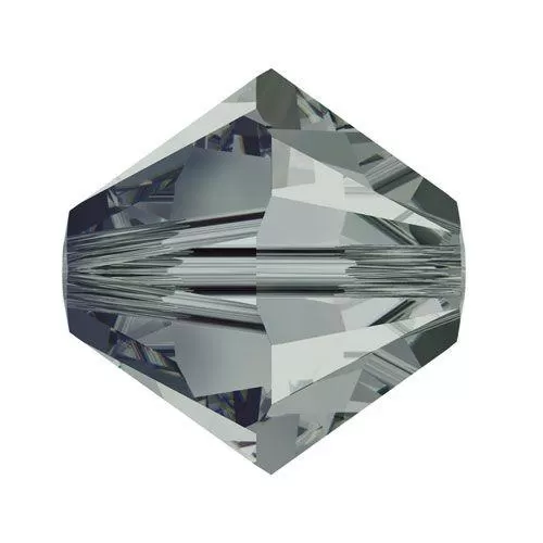 Swarovski 4mm Bicone - Crystal AB Satin (10 Pack) XILION