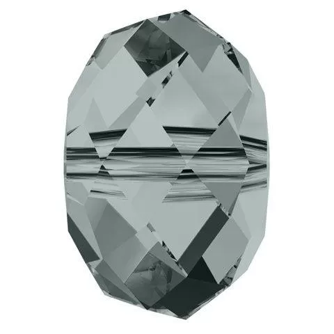 Swarovski 8mm Briolette Bead - Black Diamond (10 Pack)