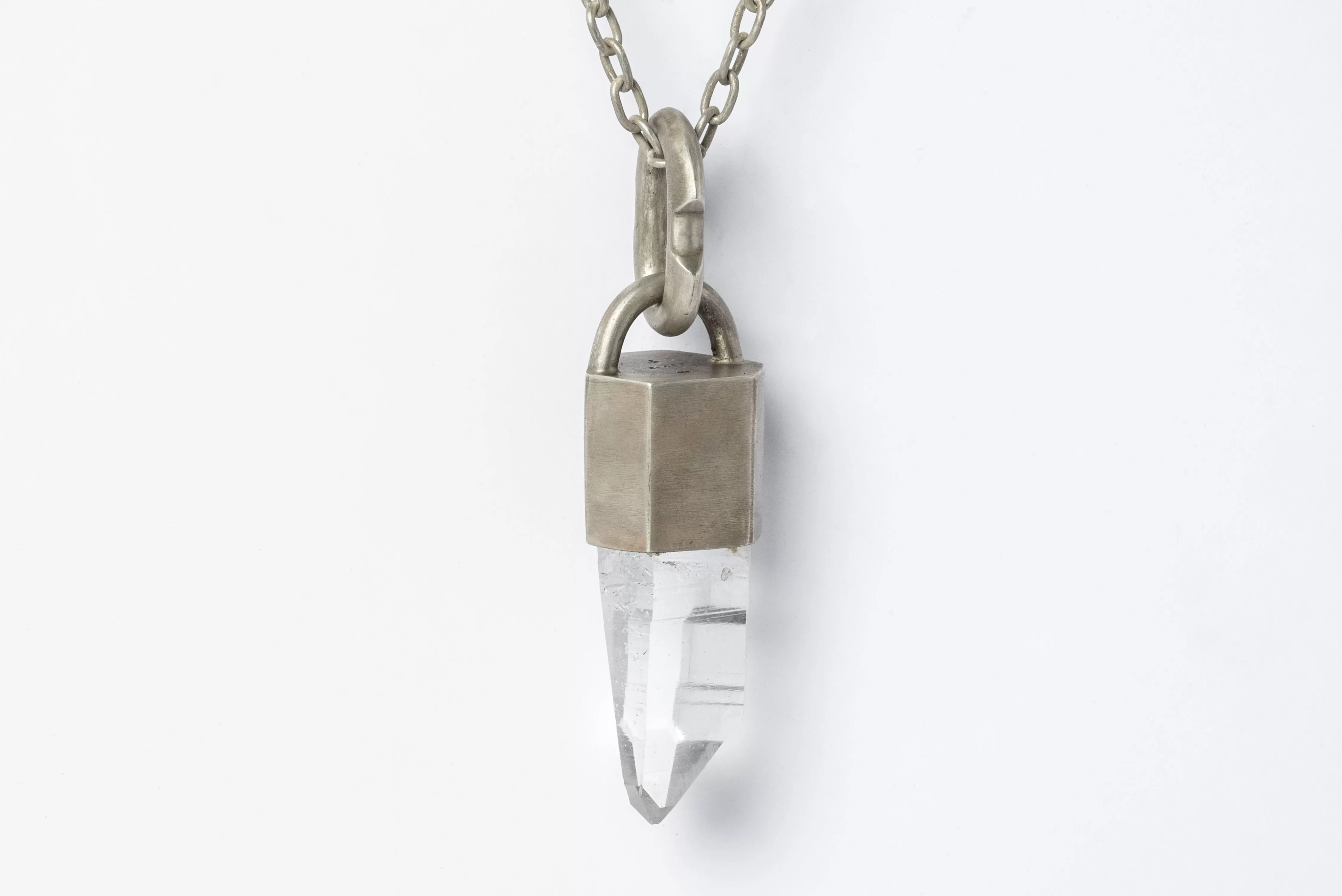 Talisman Necklace (Deco Linked, Lemurian Quartz, DA LEM)