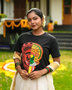 Theyyam Tshirt - Kathakali Theyyam Fusion