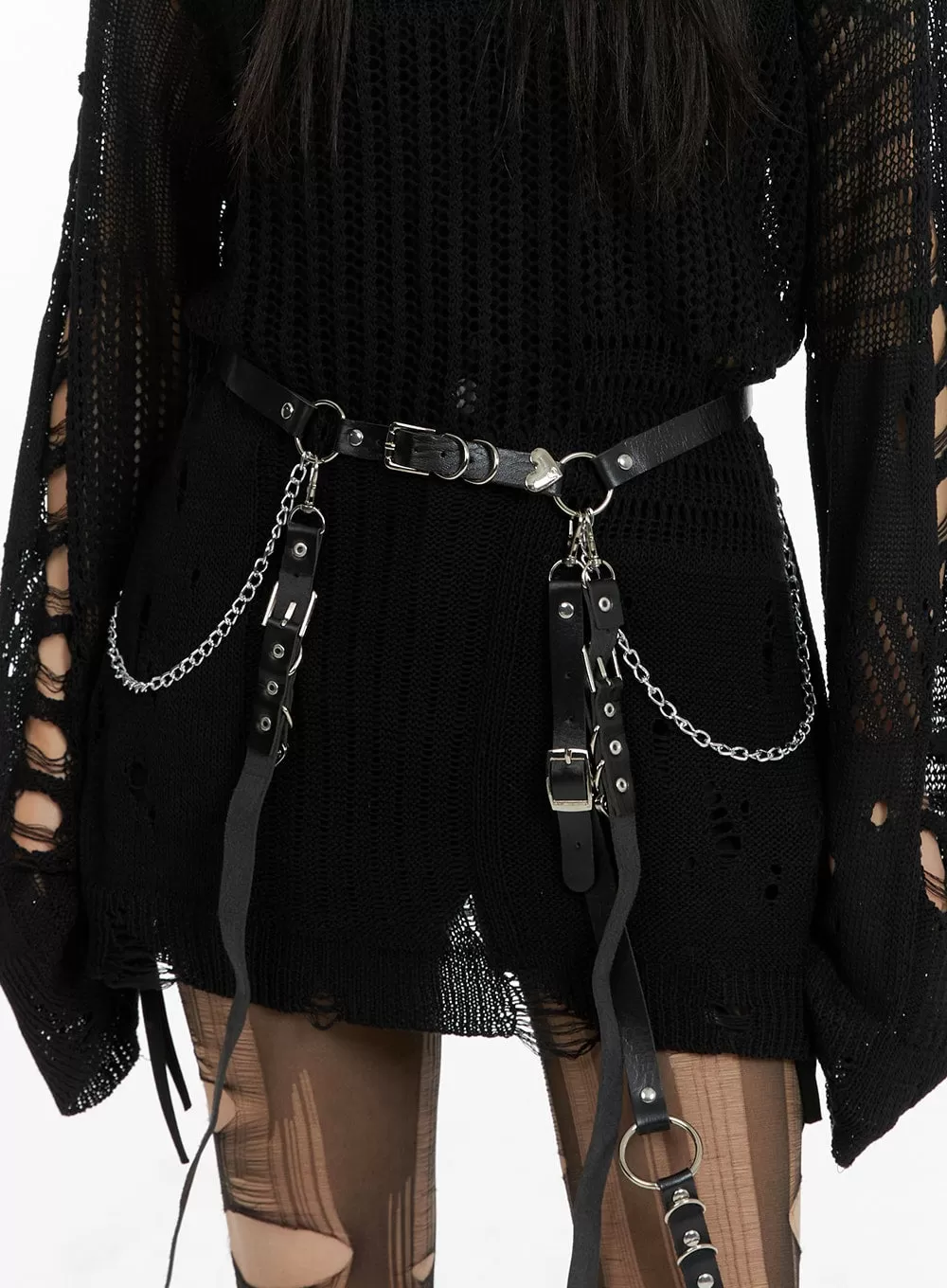 Two-Way Buckle Waist Chain CF428