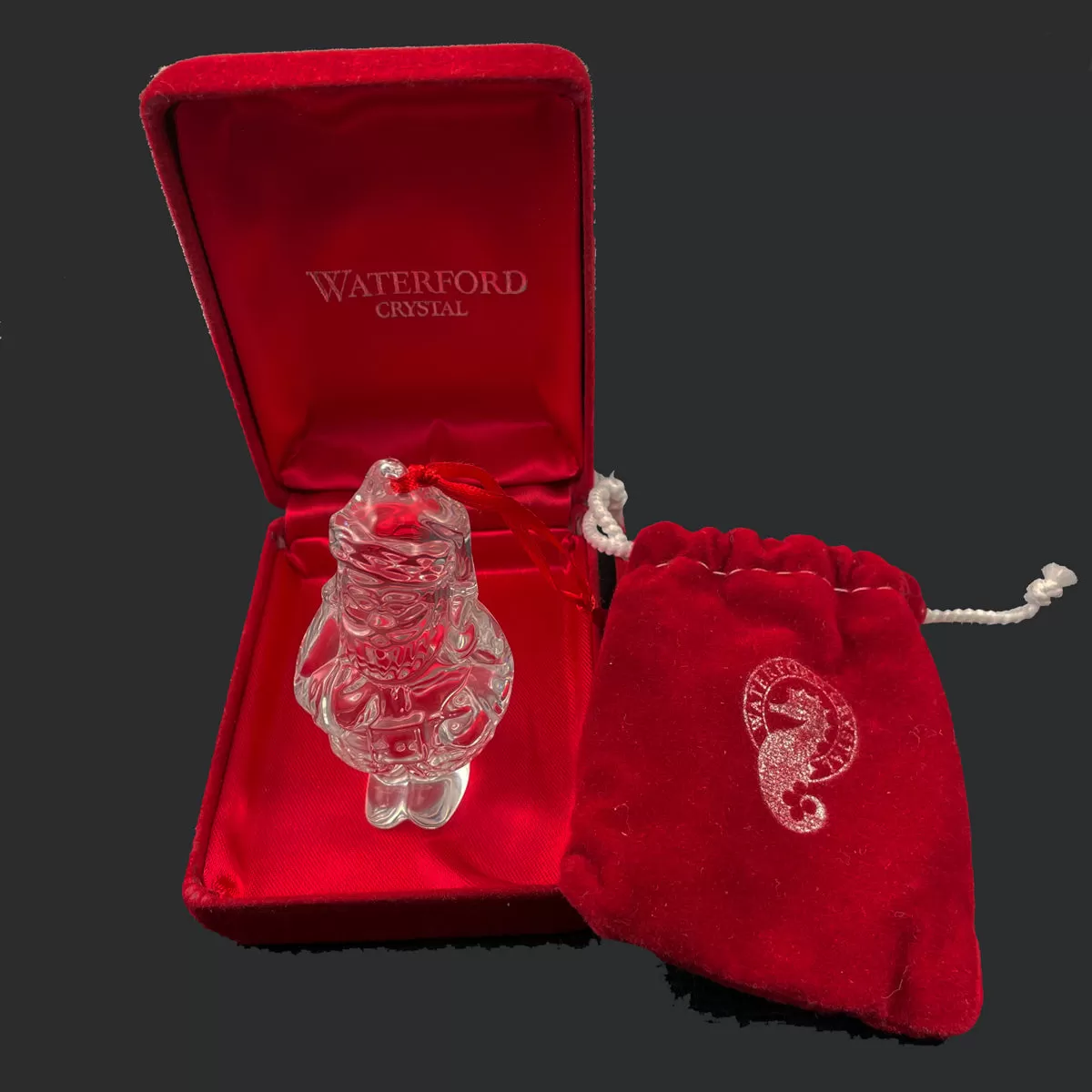 Waterford Crystal Santa Claus Ornament