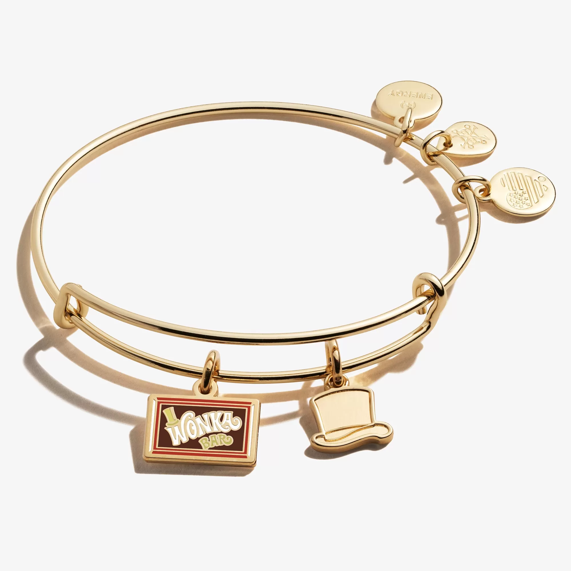 Willy Wonka Bar   Hat Duo Charm Bangle