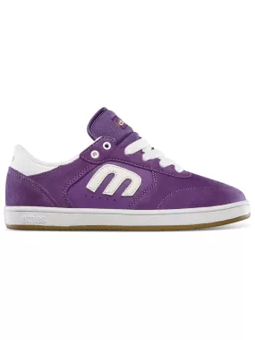 Windrow Purple/White Shoes (Kids)