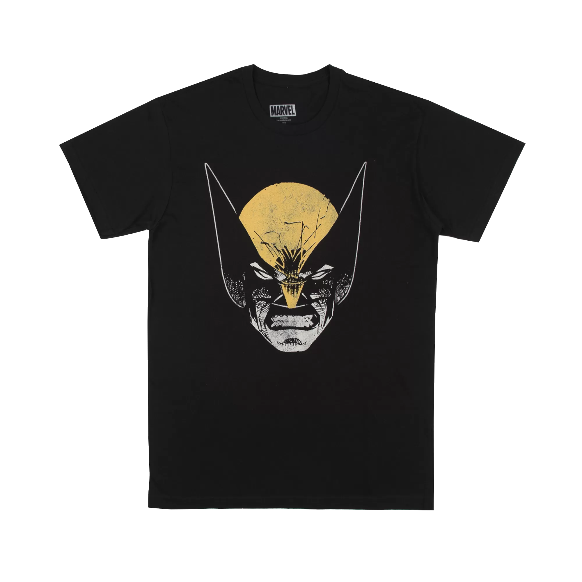 Wolverine Scowling screen Black Tee