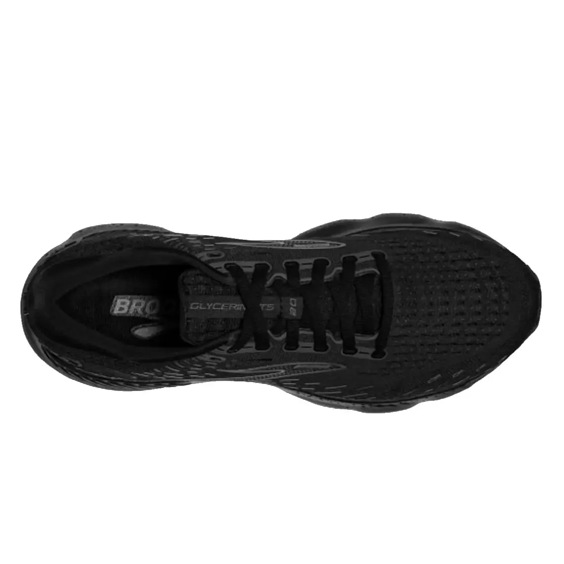 Womens Brooks Glycerin GTS 20 (Wide) - Black / Black