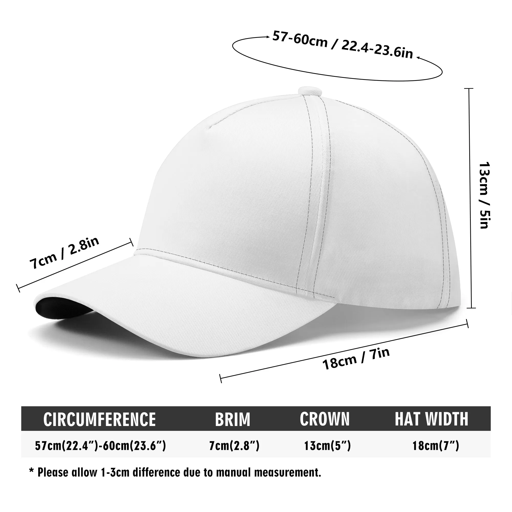 Yahuah Logo 02-01 Designer Baseball Cap (Style 01)