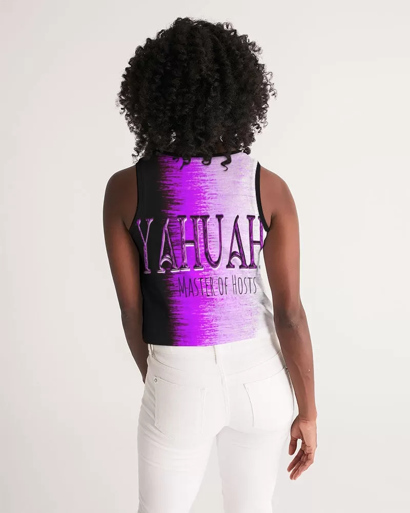 Yahuah-Master of Hosts 01-02 Designer Cropped Sleeveless T-shirt