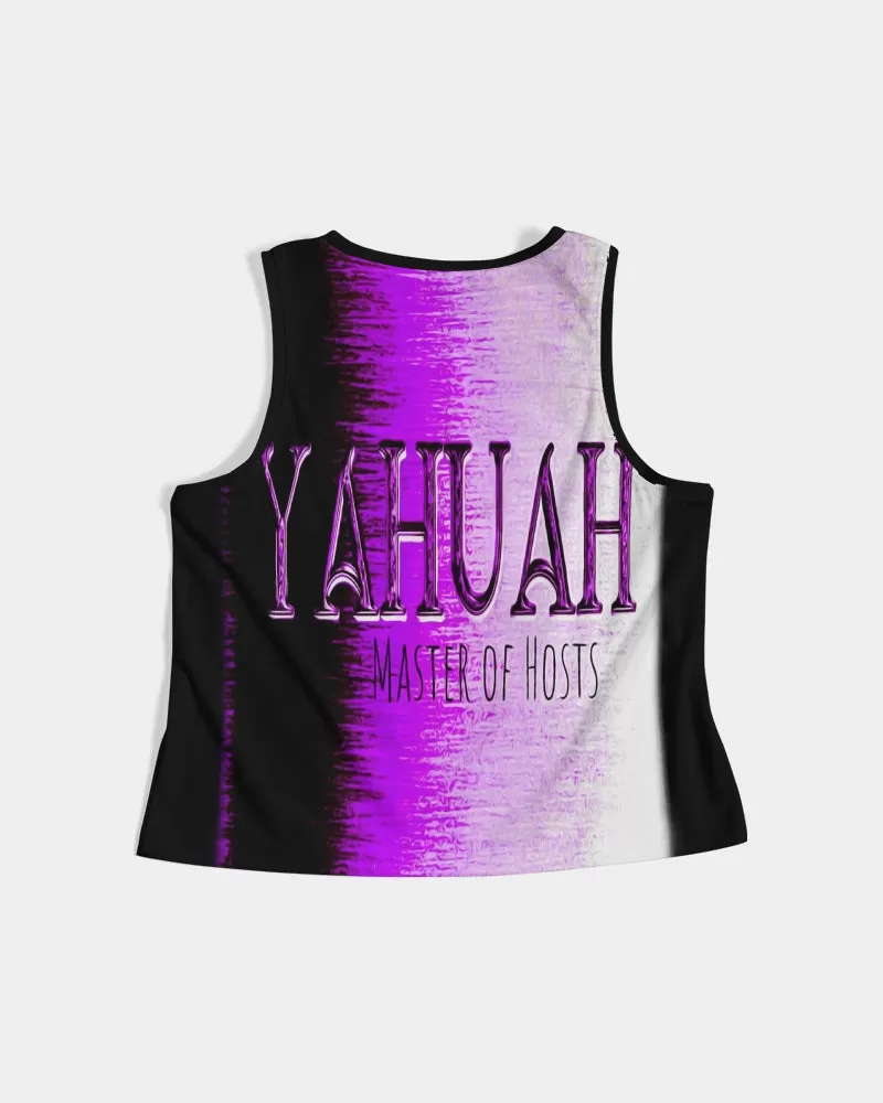 Yahuah-Master of Hosts 01-02 Designer Cropped Sleeveless T-shirt