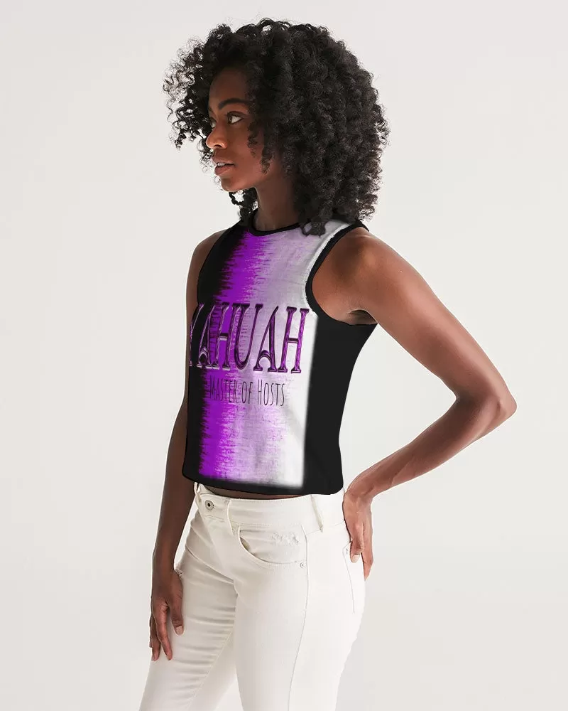 Yahuah-Master of Hosts 01-02 Designer Cropped Sleeveless T-shirt