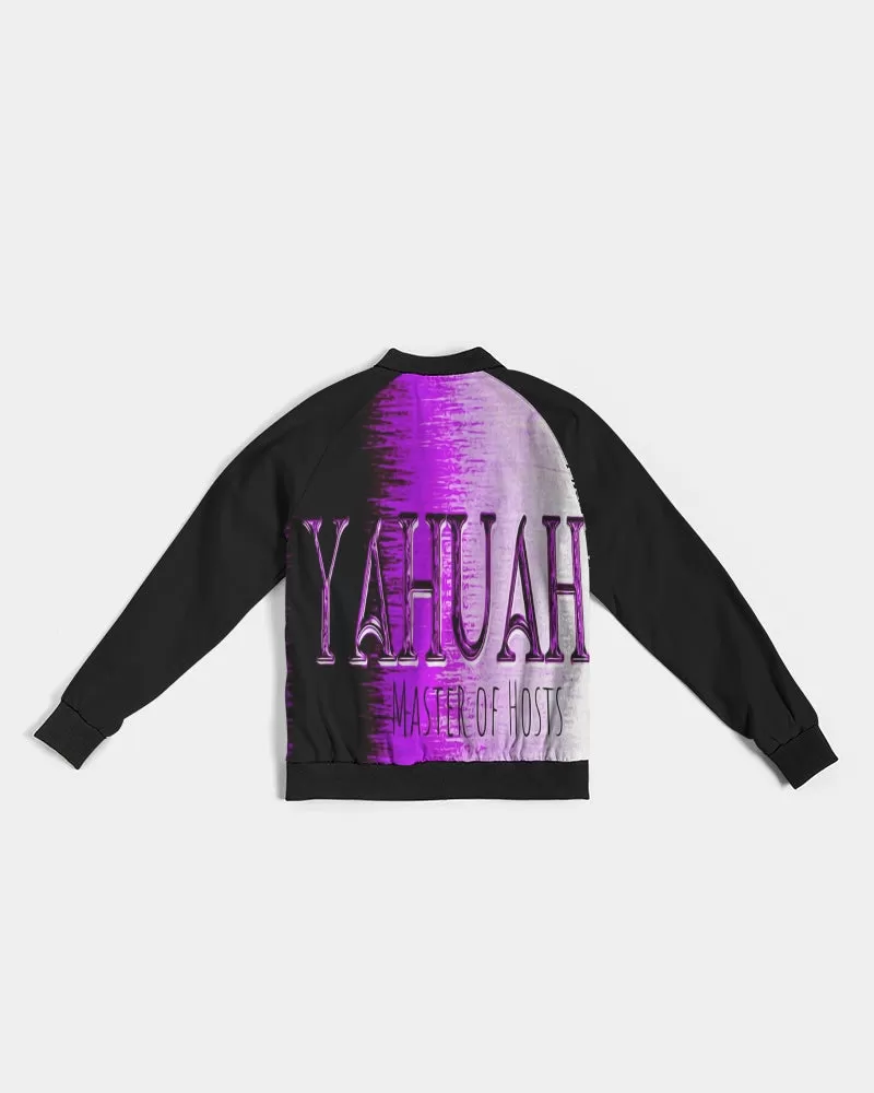 Yahuah-Master of Hosts 01-02  Ladies Designer Bomber Jacket