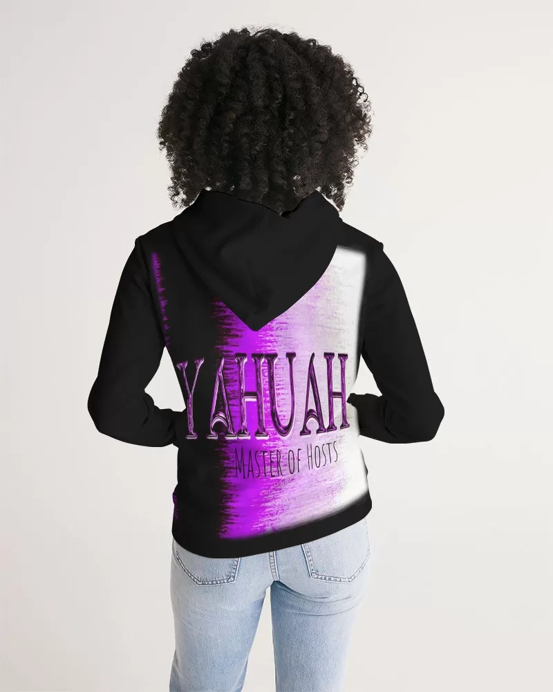 Yahuah-Master of Hosts 01-02 Ladies Designer Pullover Hoodie