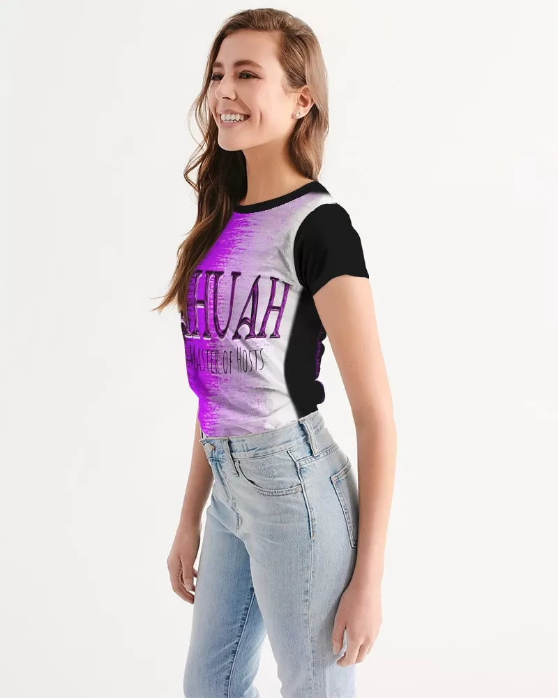 Yahuah-Master of Hosts 01-02 Ladies Designer T-shirt