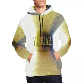 Yahuah-Master of Hosts 02-02A Men's Designer Pullover Hoodie