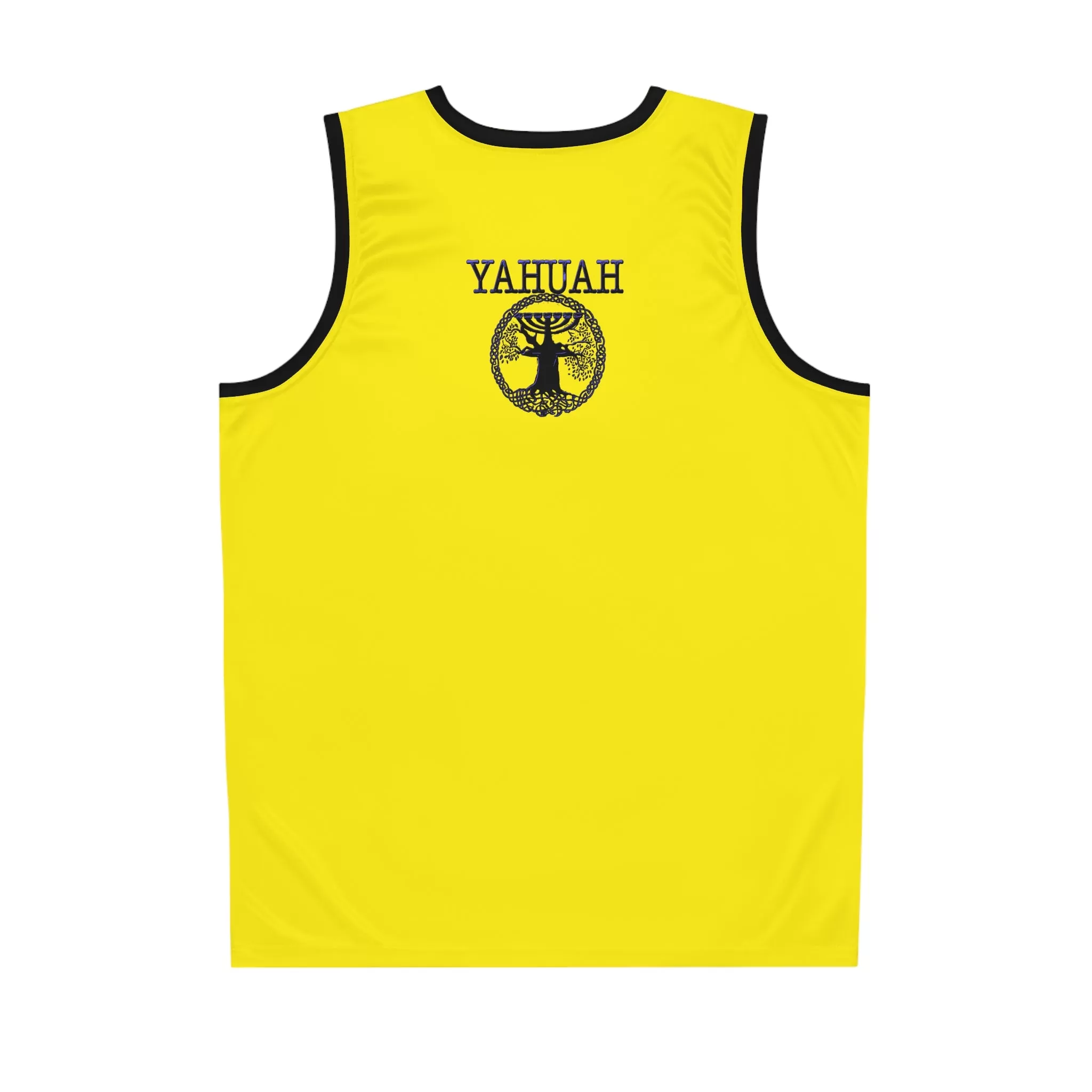 Yahuah-Name Above All Names 02-01 Designer Unisex Basketball Jersey