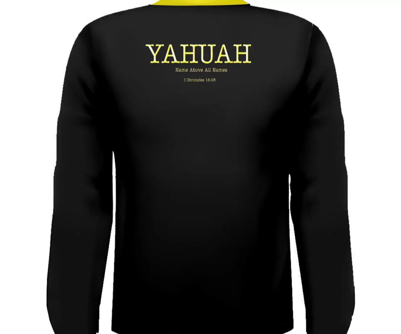 Yahuah-Name Above All Names 02-02 Men's Designer Long Sleeve T-shirt