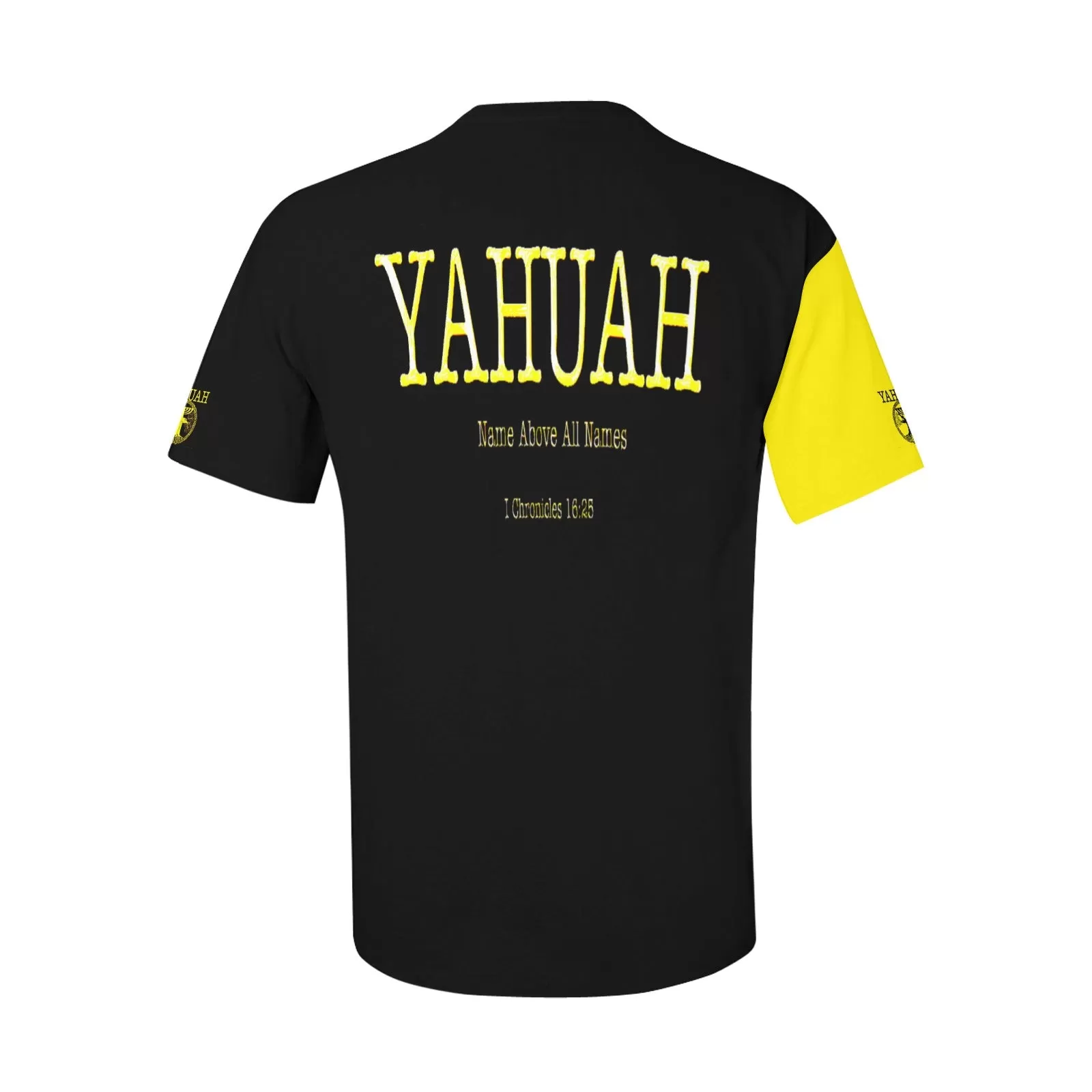 Yahuah-Name Above All Names 02-02 Men's Designer Patch Pocket T-Shirt (Style 01)