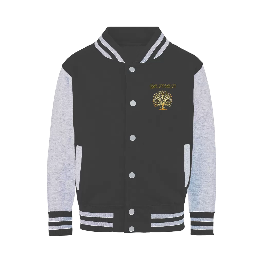 Yahuah-Tree of Life 01 Designer AWDis Varsity Jacket (4 colors)