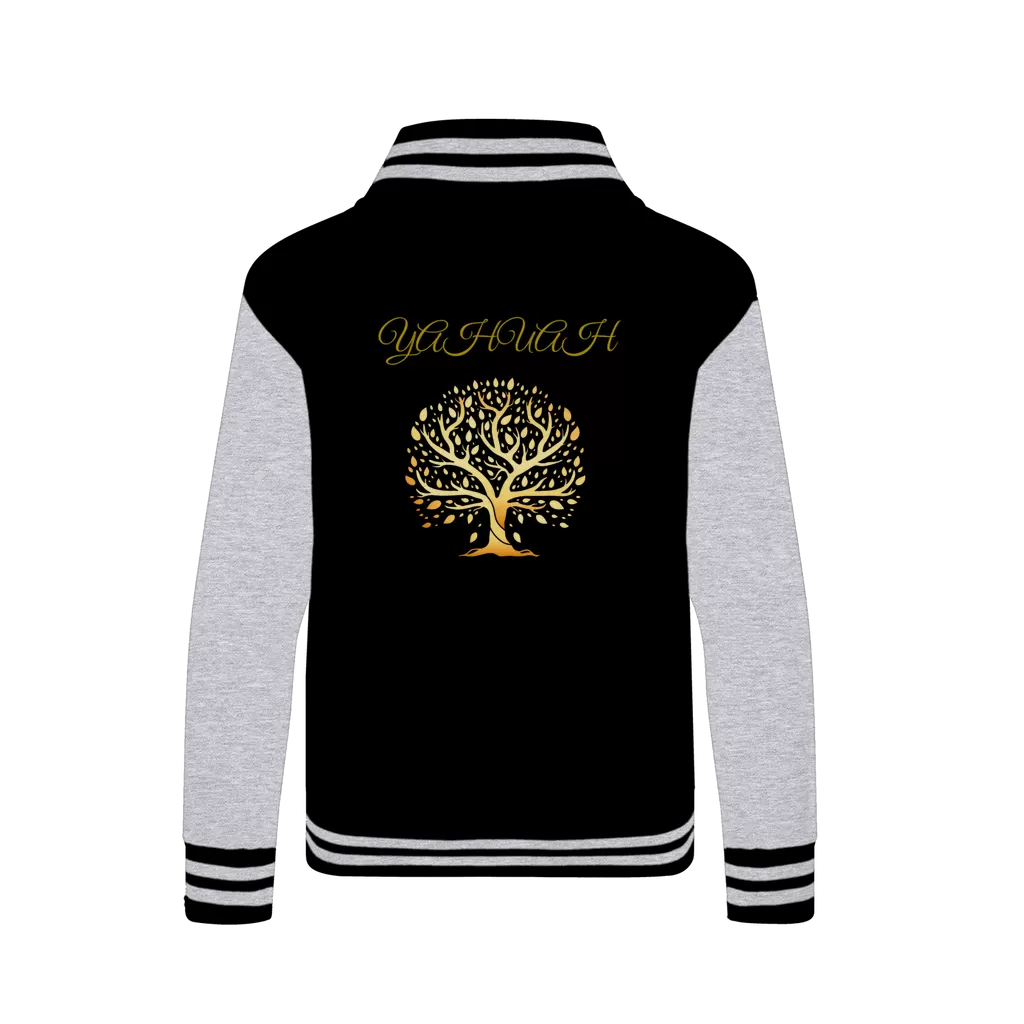 Yahuah-Tree of Life 01 Designer AWDis Varsity Jacket (4 colors)