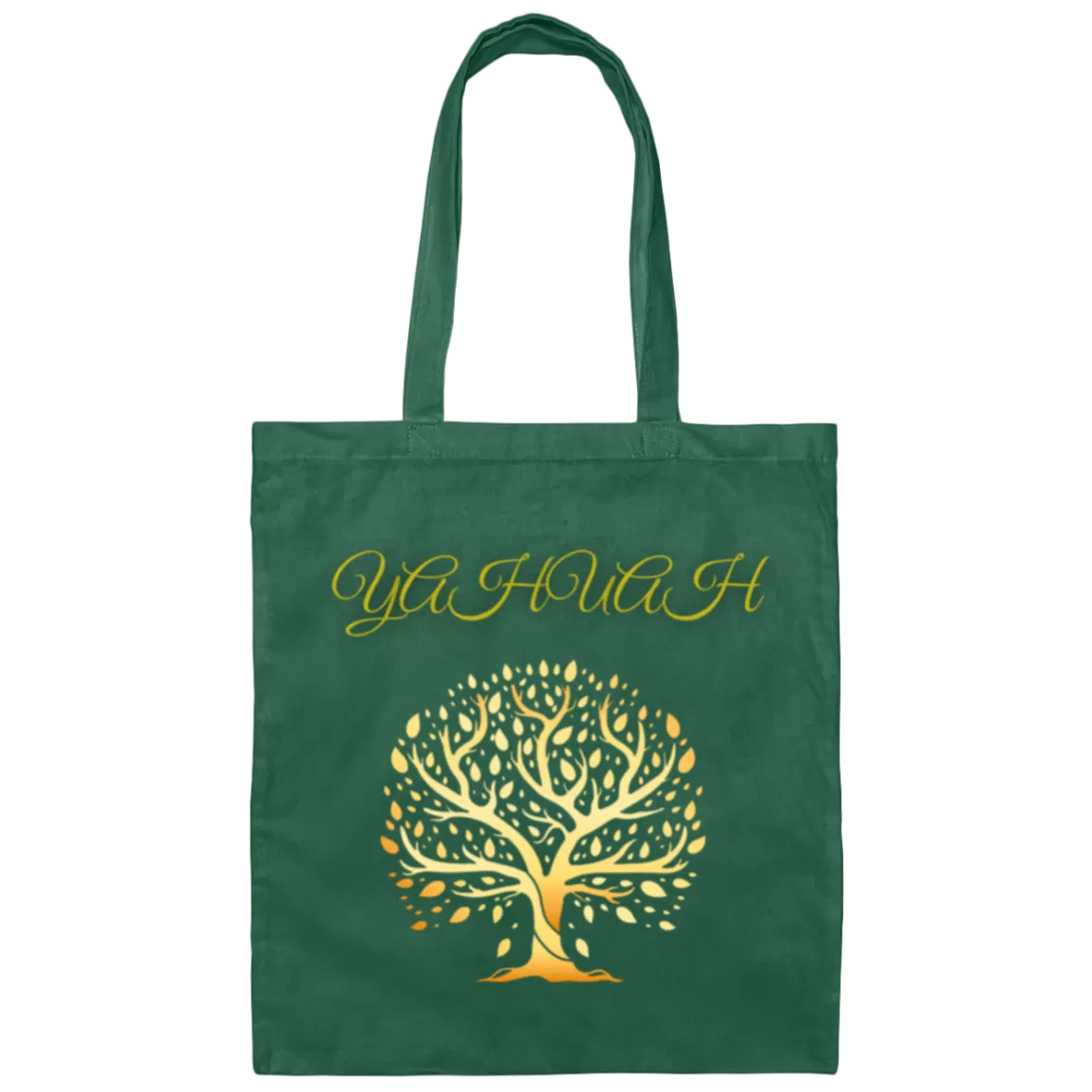 Yahuah-Tree of Life 01 Designer Canvas Tote Bag (6 colors)