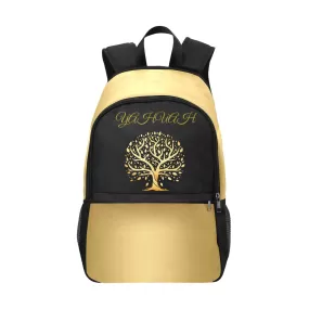 Yahuah-Tree of Life 01 Elect Designer Backpack with Side Mesh Pockets