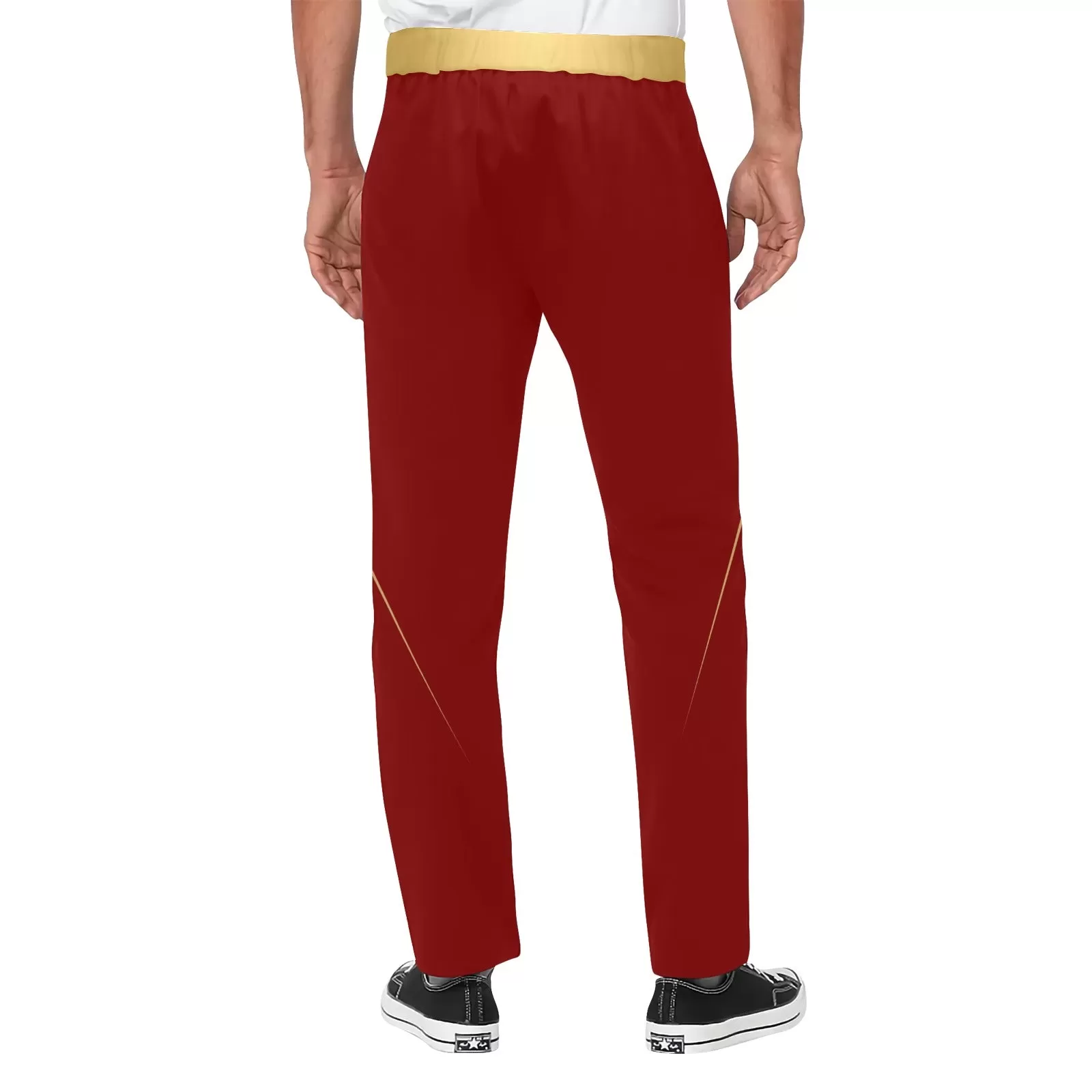 Yahuah-Tree of Life 01 Election Men's Designer Open Bottom Sweatpants