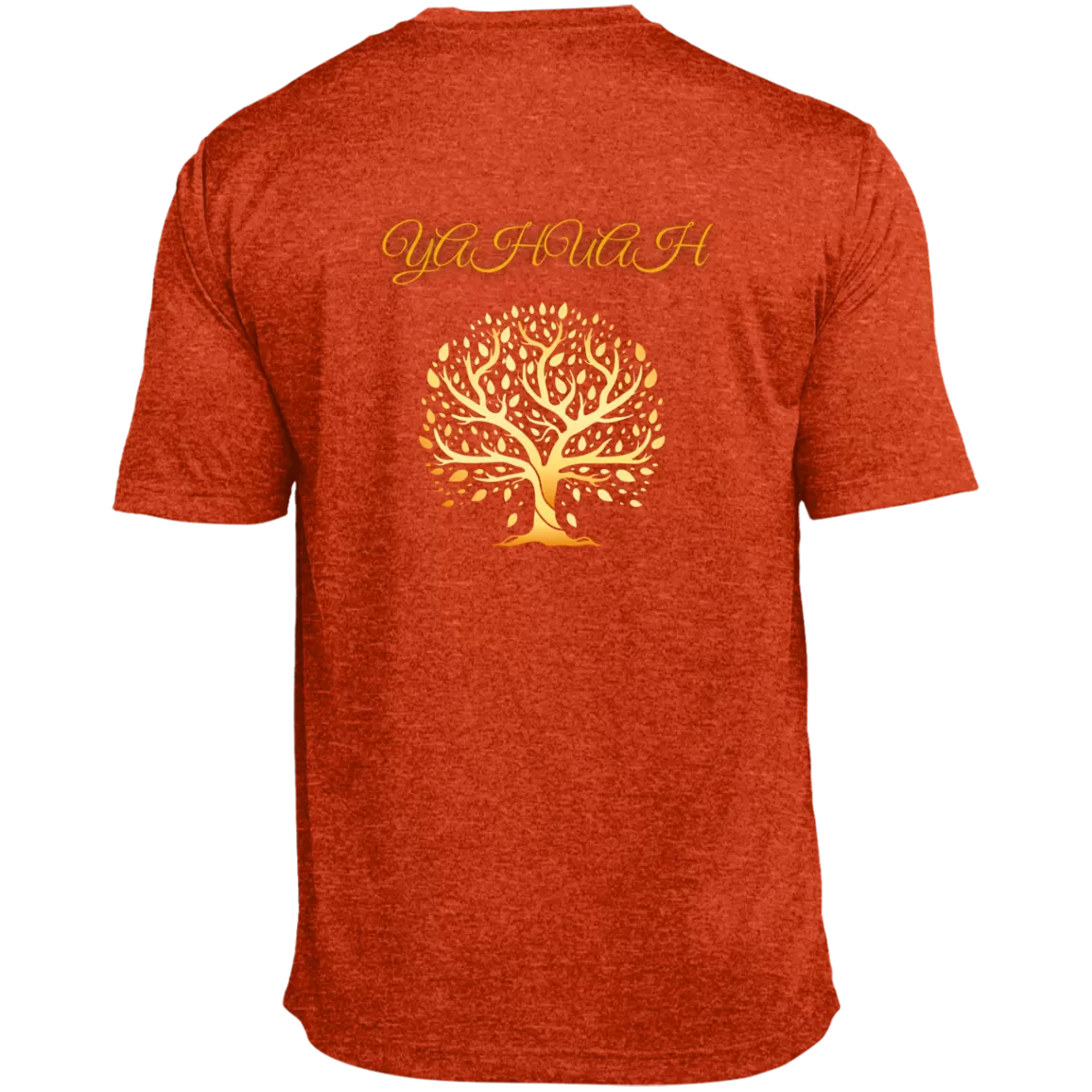 Yahuah-Tree of Life 01 Men's Designer Heather Performance T-shirt (5 Colors)