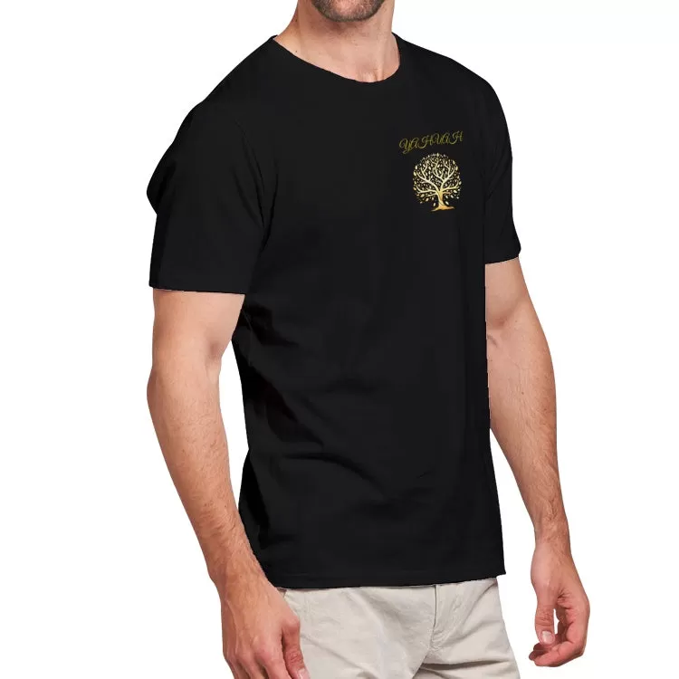 Yahuah-Tree of Life 01 Men's Designer Heavy Cotton T-shirt