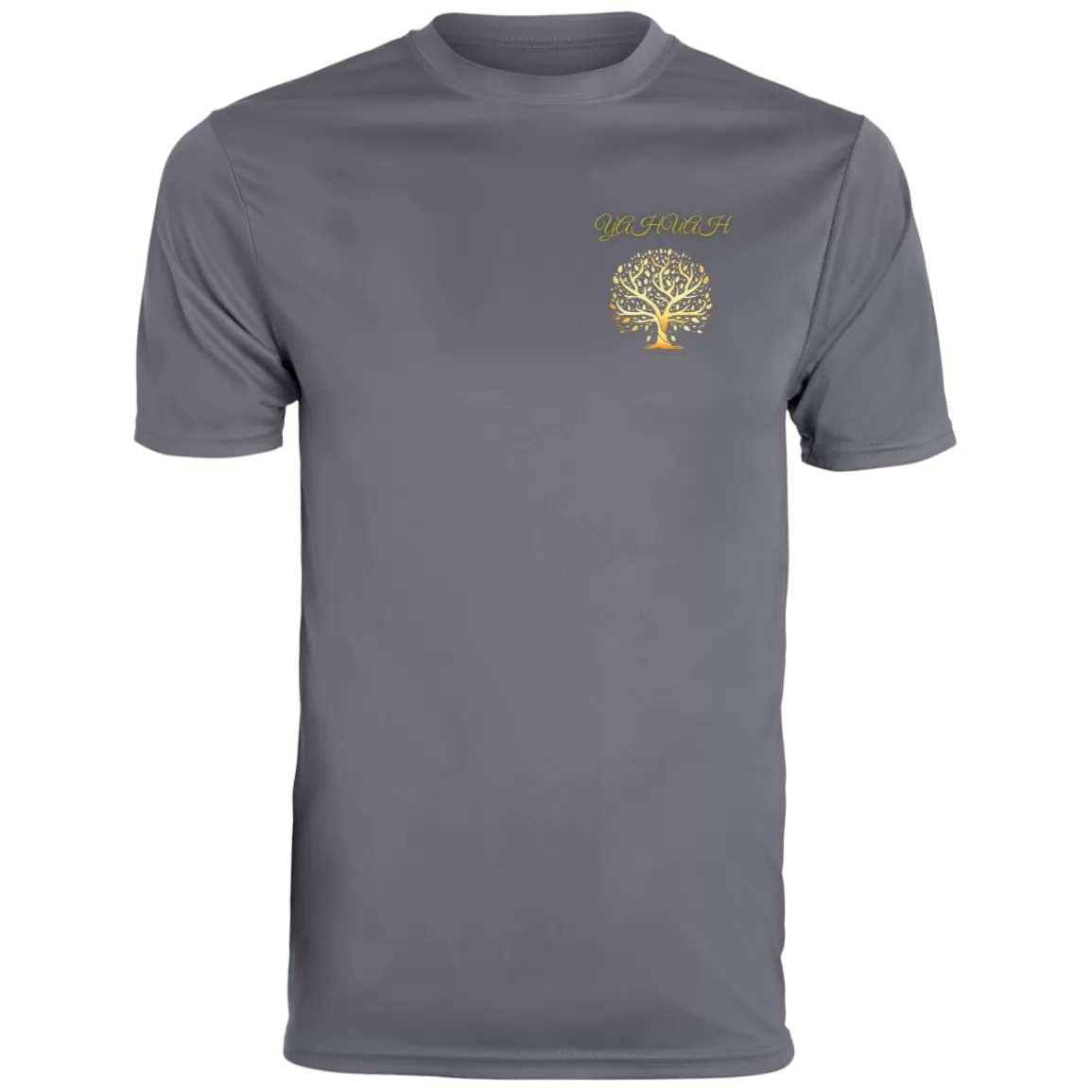 Yahuah-Tree of Life 01 Men's Designer Moisture Wicking T-shirt (10 colors)